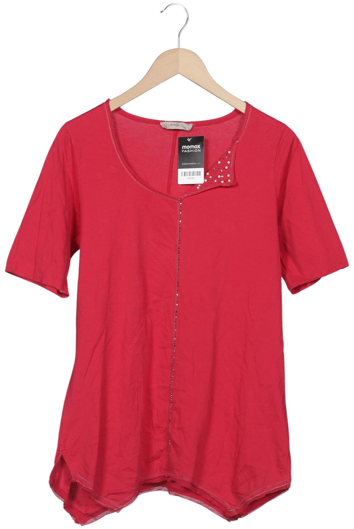 

tredy Damen T-Shirt, rot, Gr. 40
