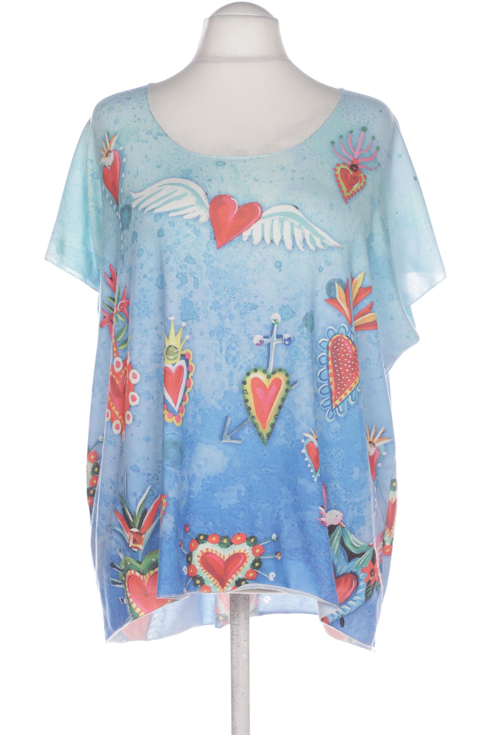 

tredy Damen T-Shirt, blau, Gr. 52