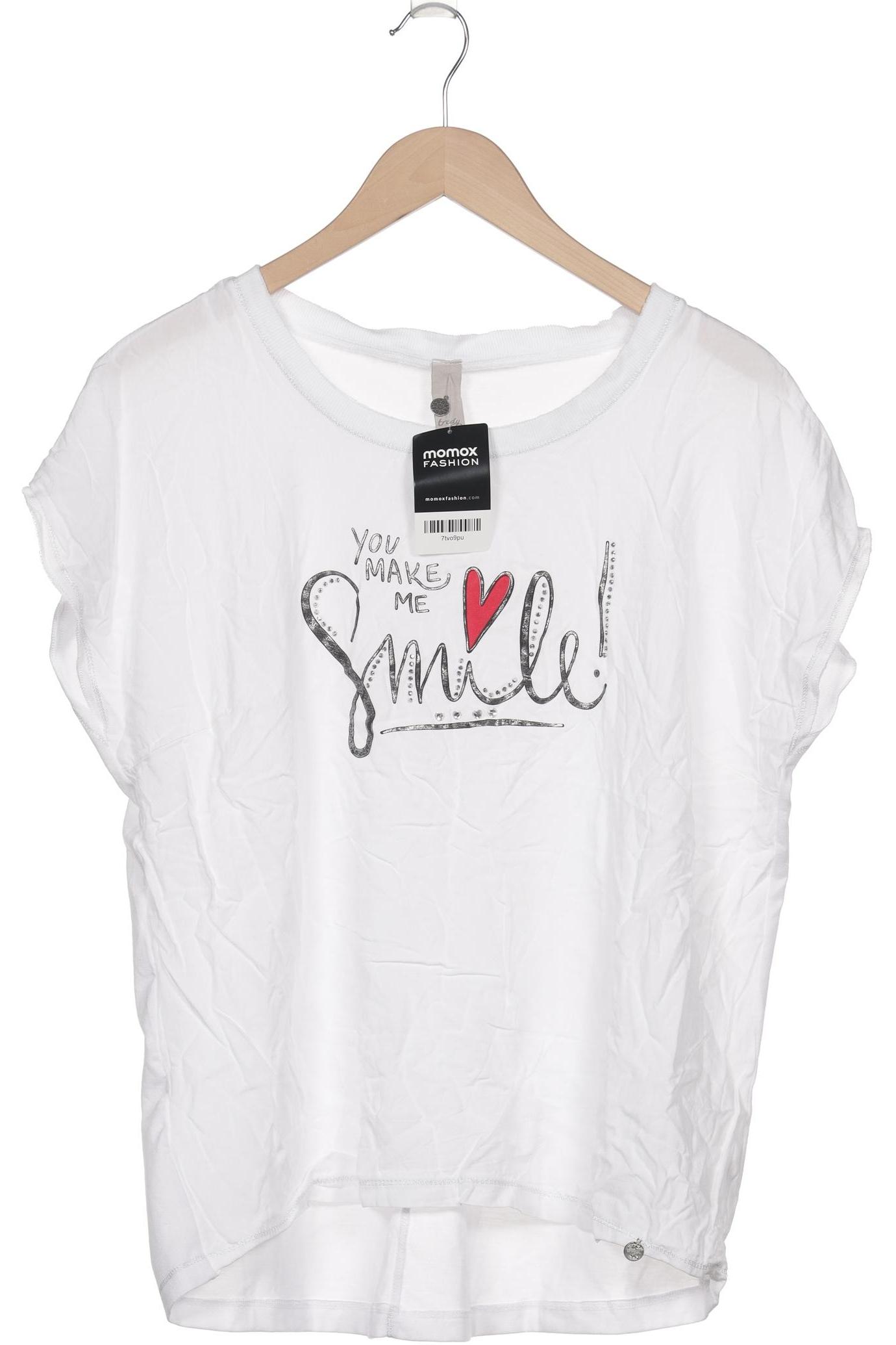 

tredy Damen T-Shirt, weiß, Gr. 42