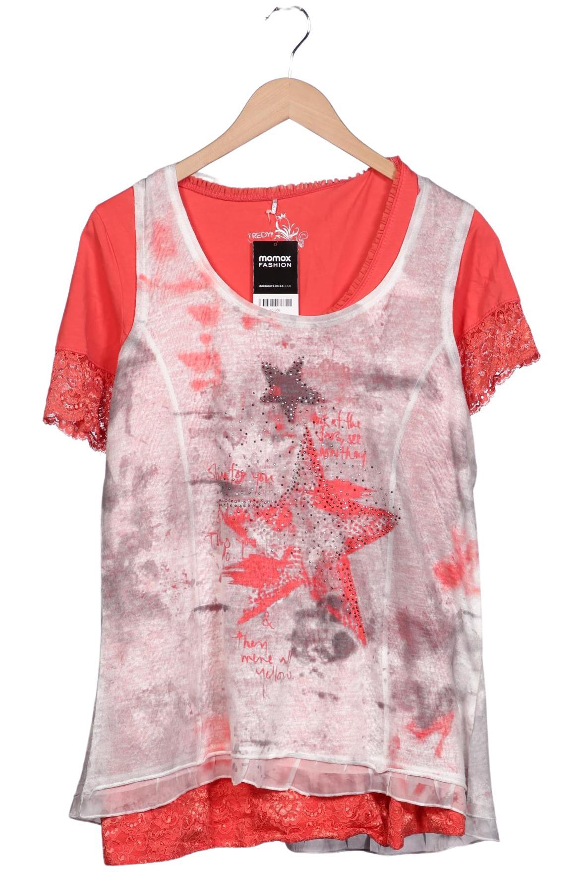 

tredy Damen T-Shirt, rot, Gr. 42