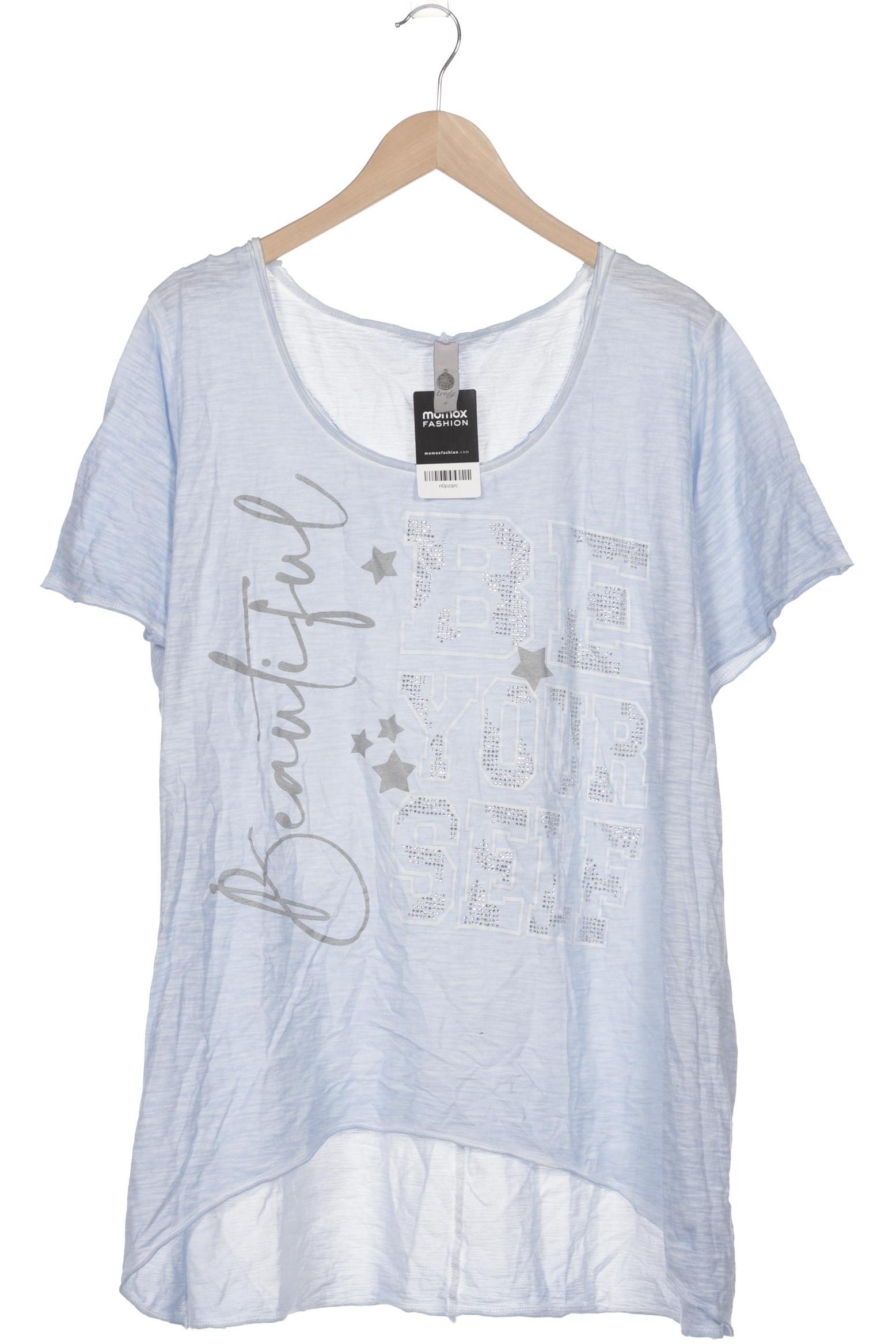 

tredy Damen T-Shirt, blau, Gr. 48
