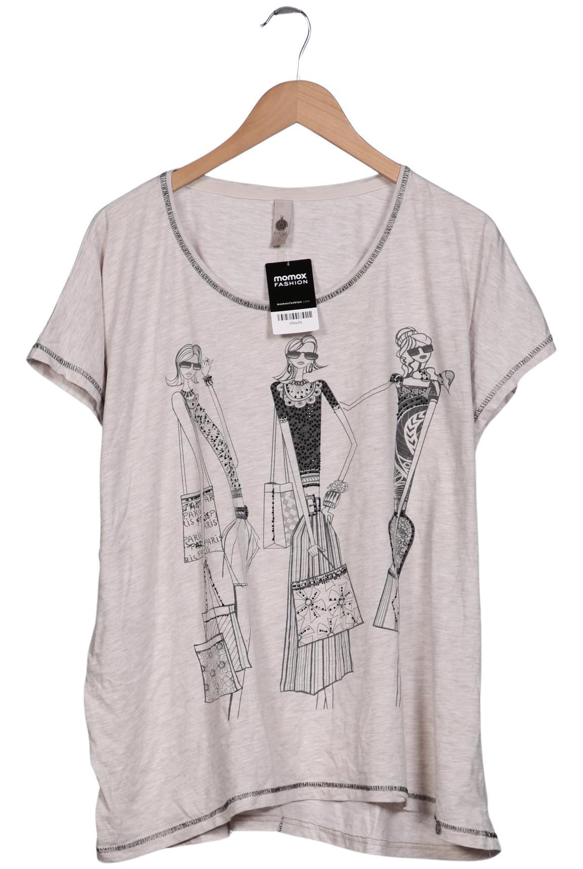 

tredy Damen T-Shirt, beige, Gr. 48