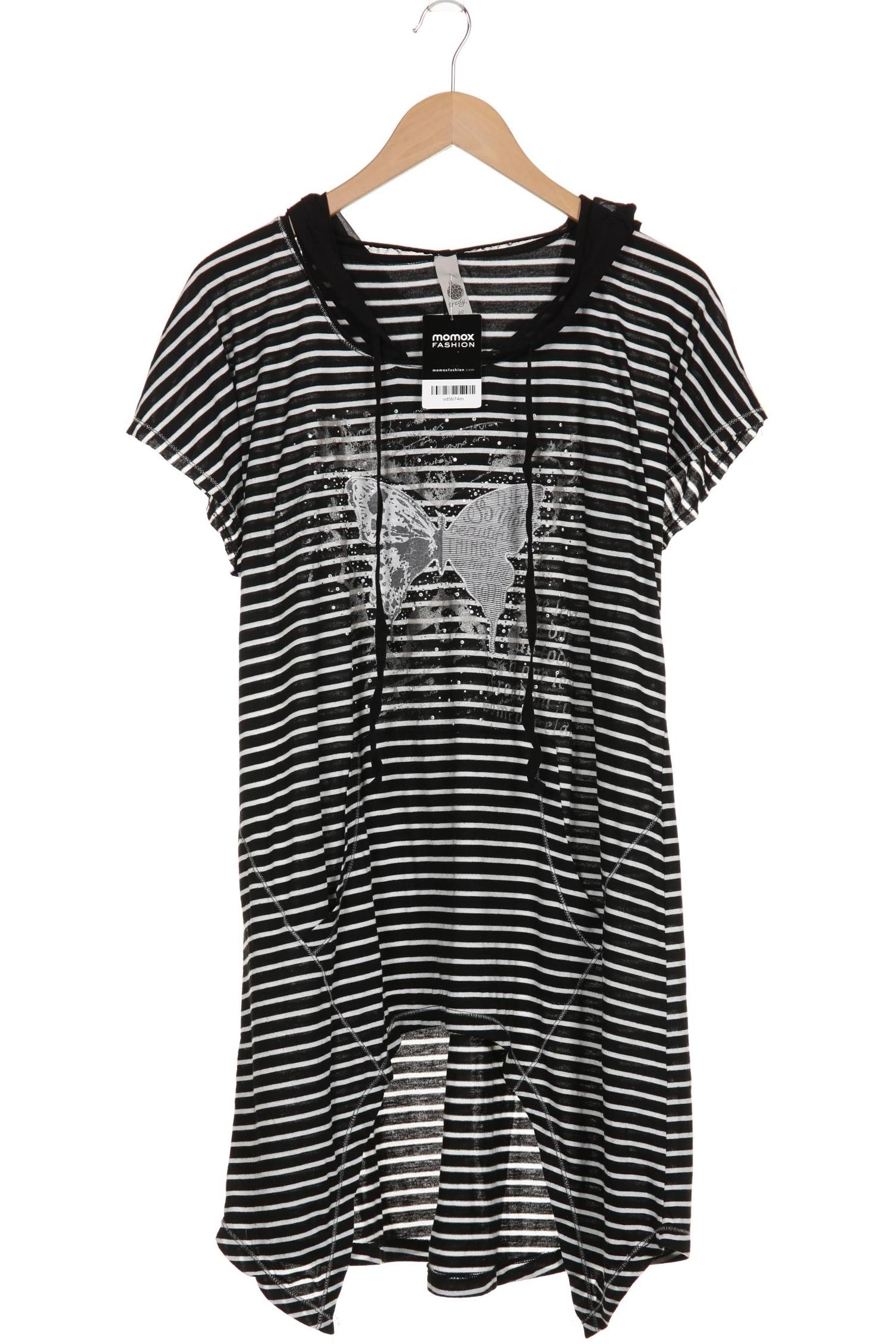 

tredy Damen T-Shirt, schwarz, Gr. 40