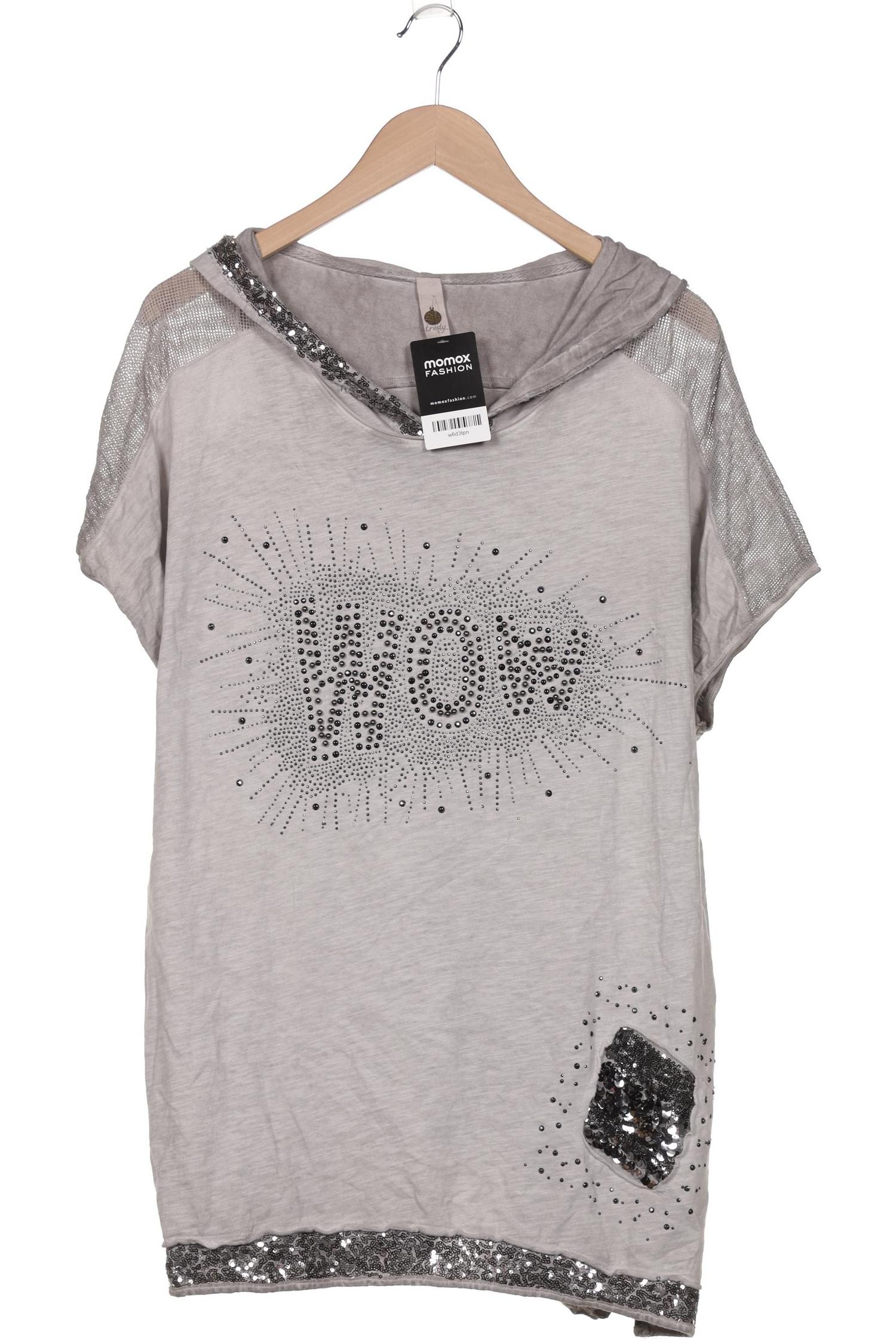 

tredy Damen T-Shirt, grau, Gr. 48