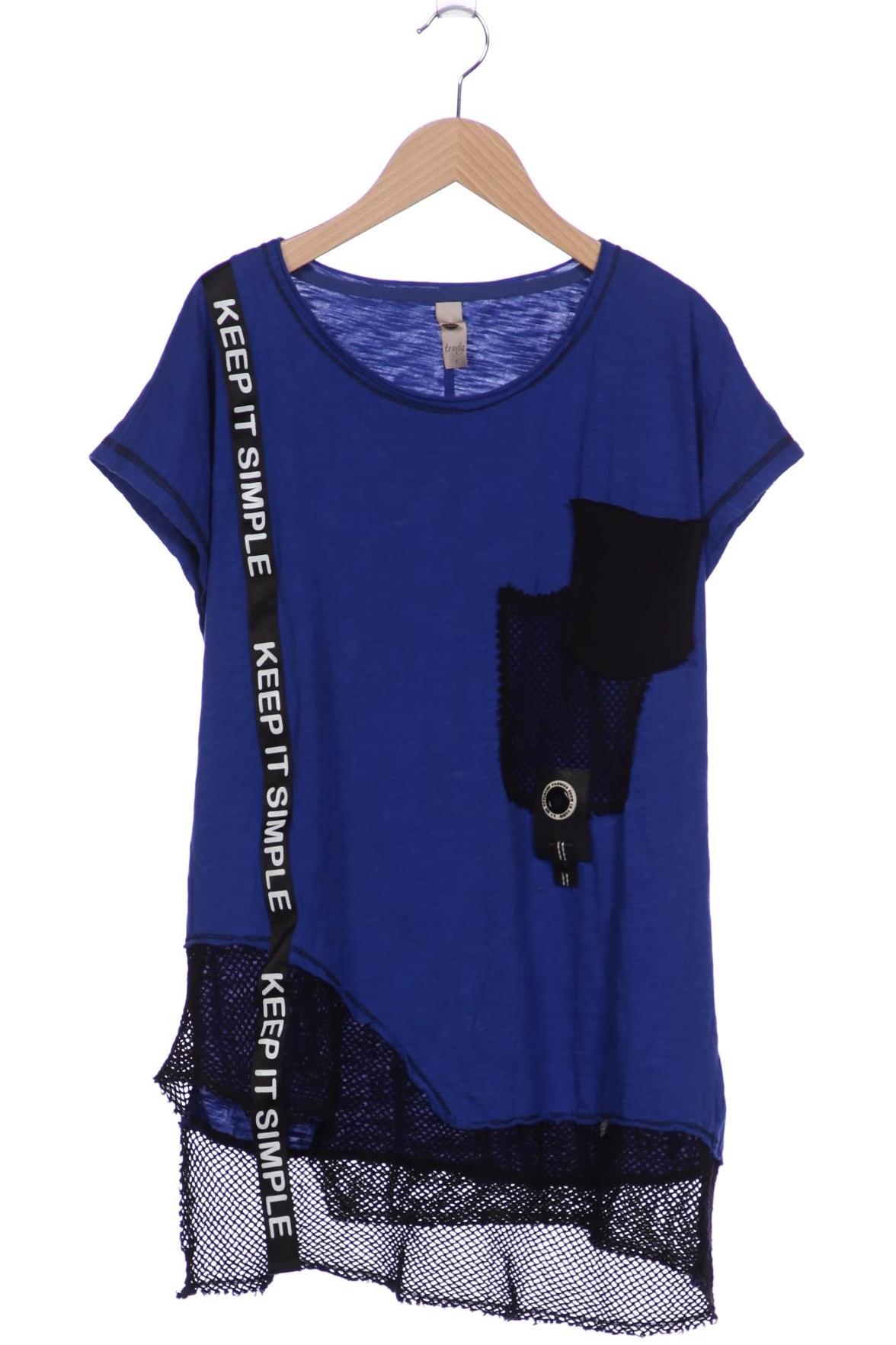 

tredy Damen T-Shirt, blau, Gr. 42