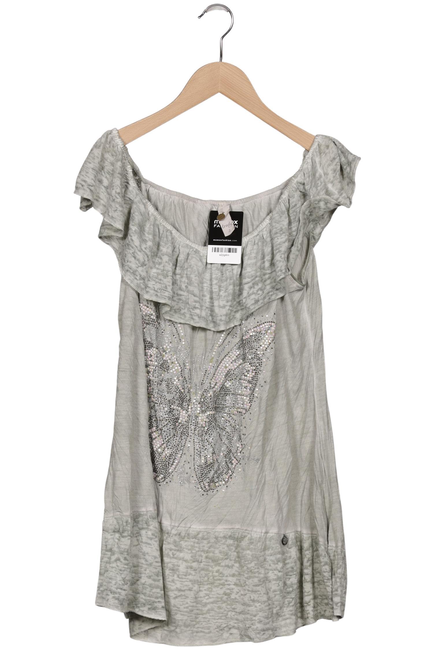 Thumbnail - tredy Damen T-Shirt, grün, Gr. 34