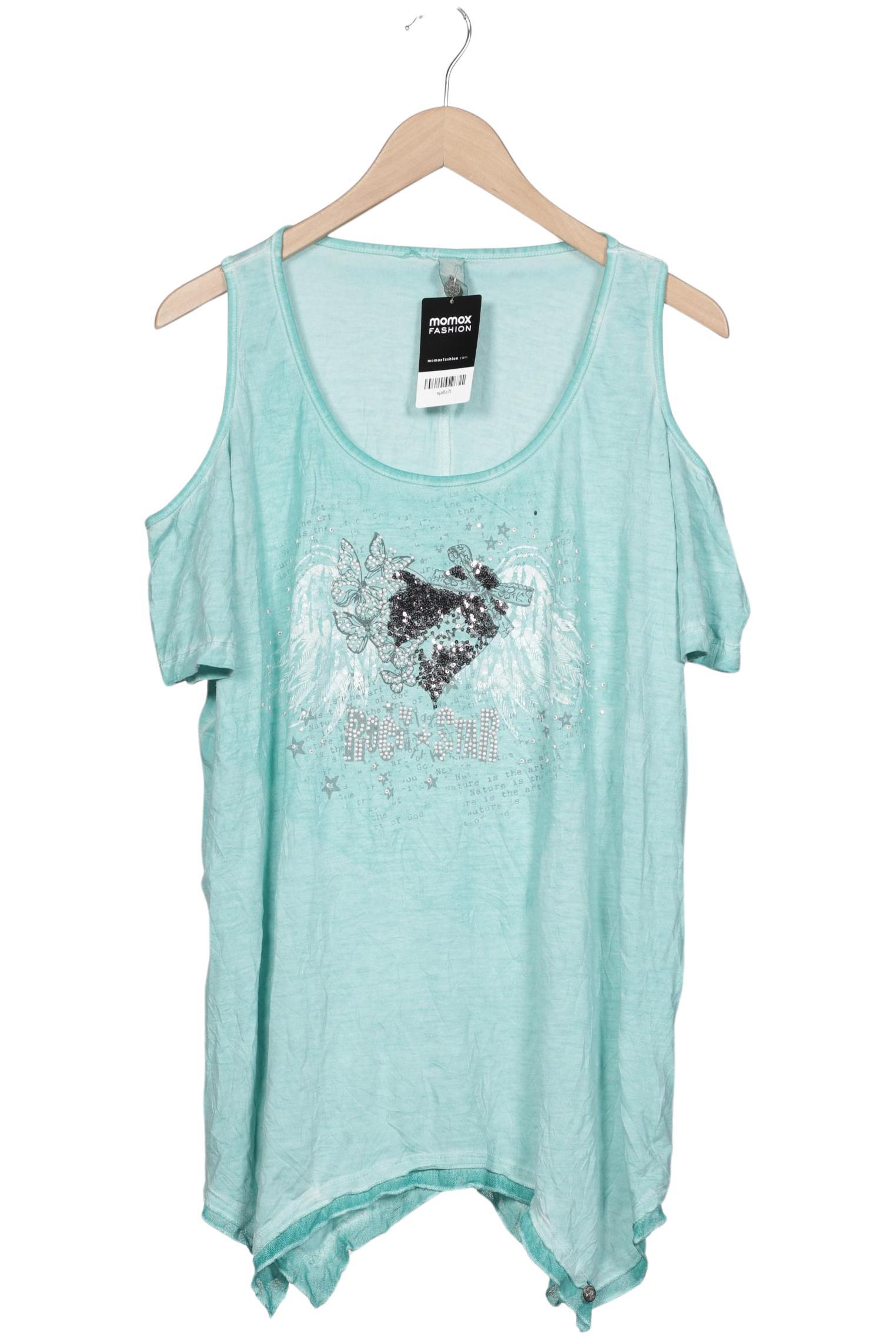 

tredy Damen T-Shirt, türkis, Gr. 48