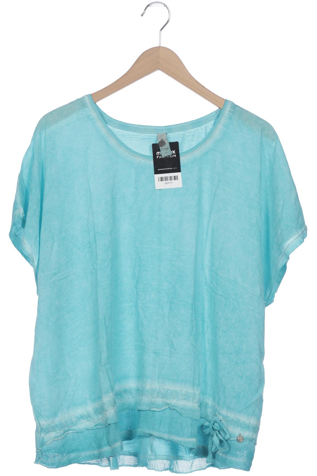 

tredy Damen T-Shirt, türkis, Gr. 48