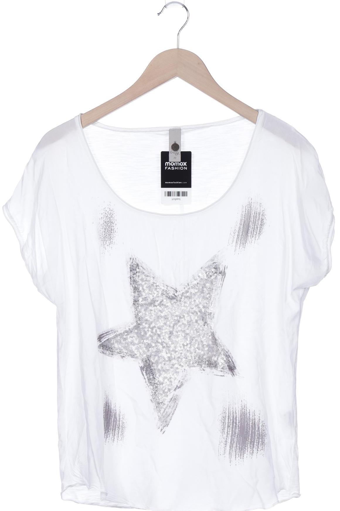 

tredy Damen T-Shirt, weiß, Gr. 36