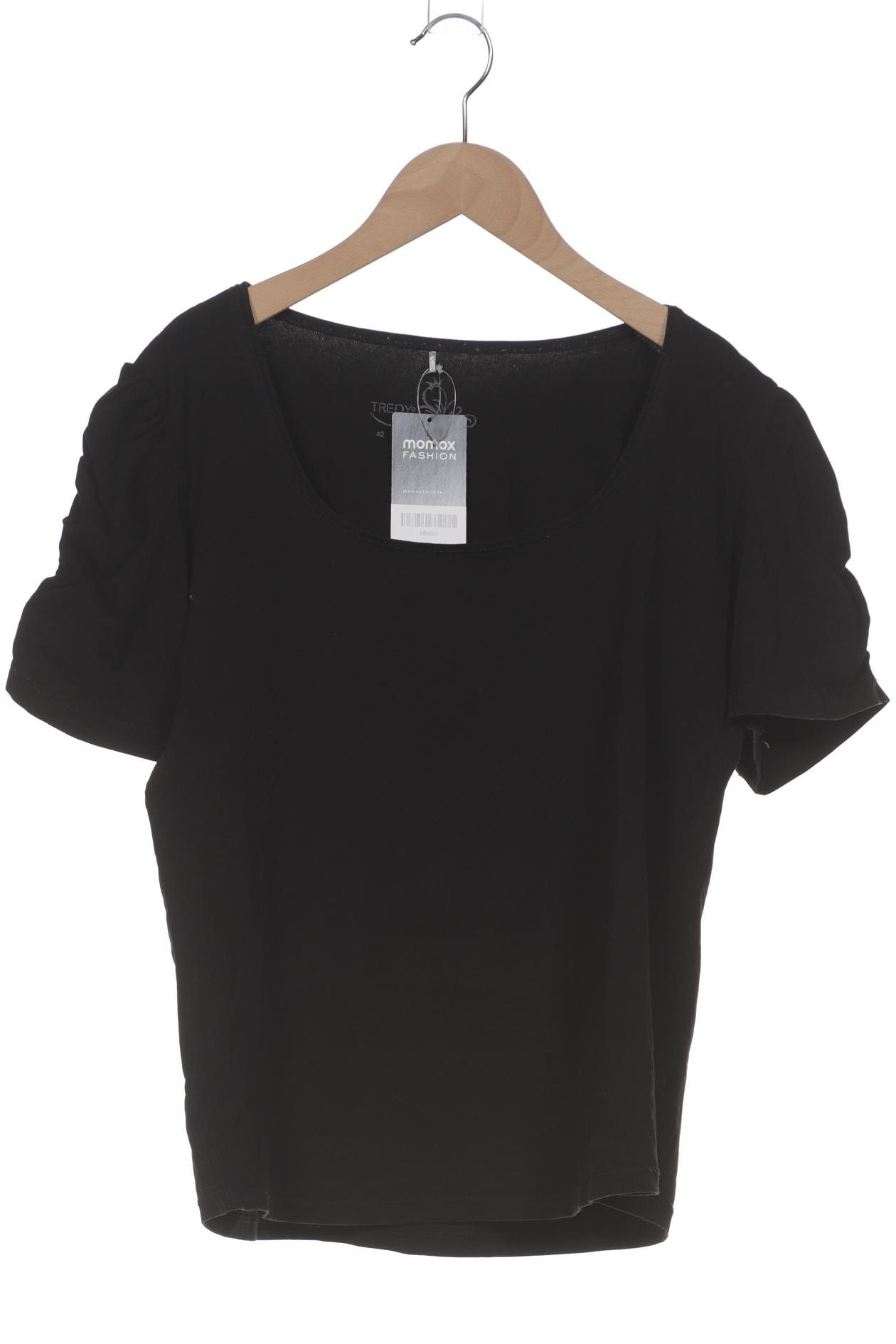 

tredy Damen T-Shirt, schwarz, Gr. 42