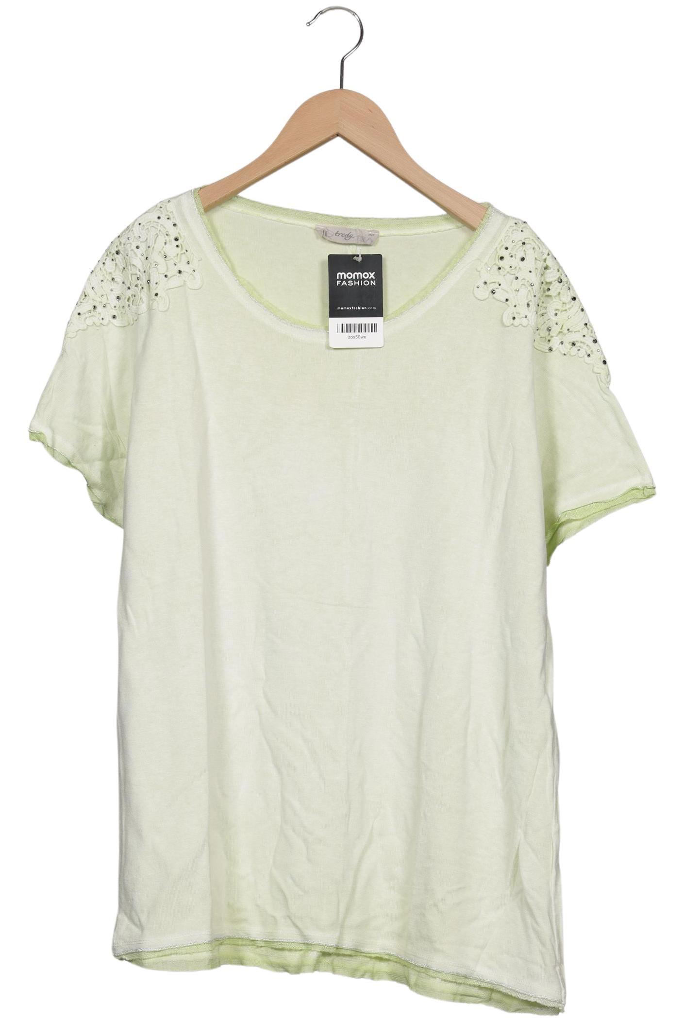 

tredy Damen T-Shirt, hellgrün, Gr. 40