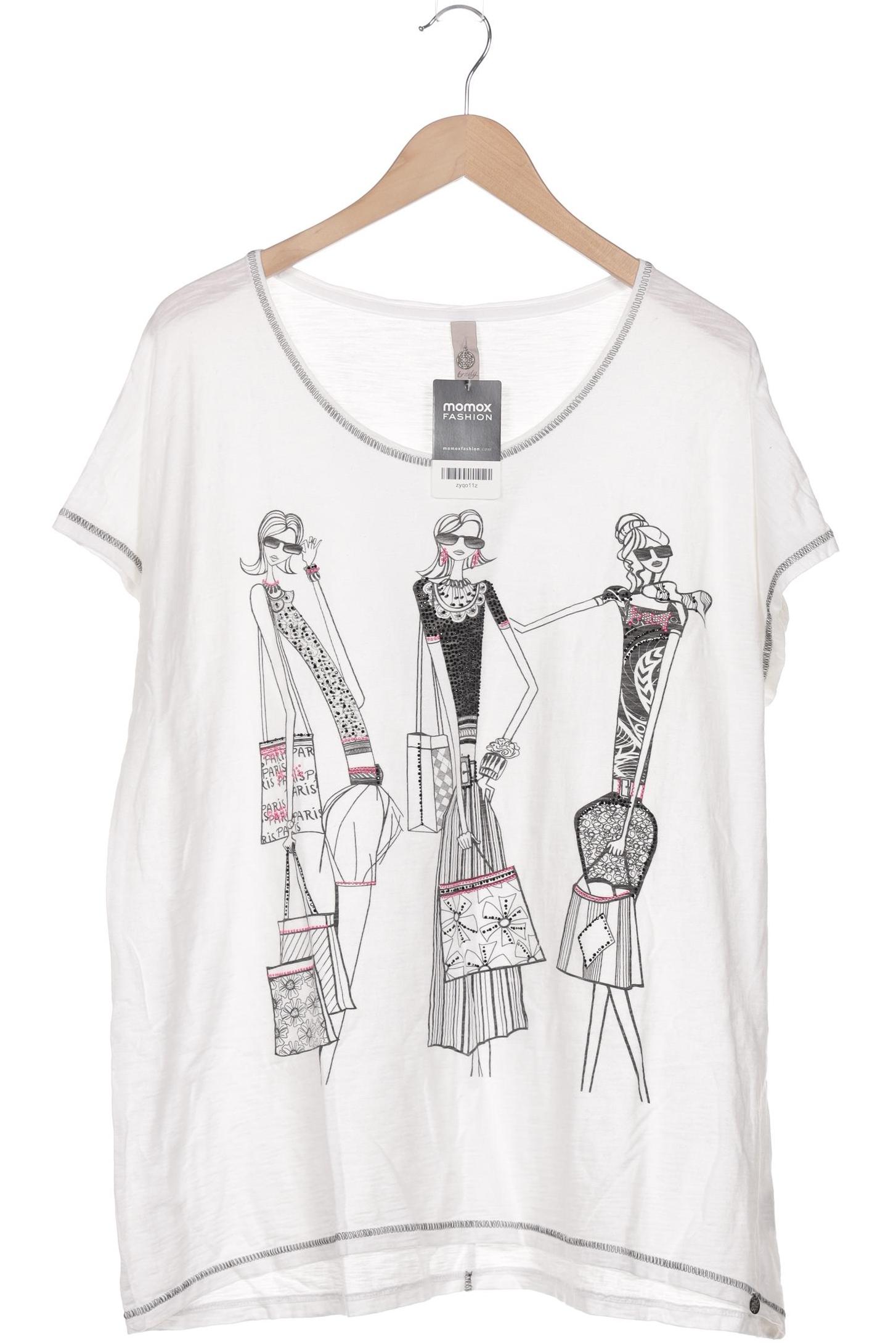 

tredy Damen T-Shirt, weiß, Gr. 44