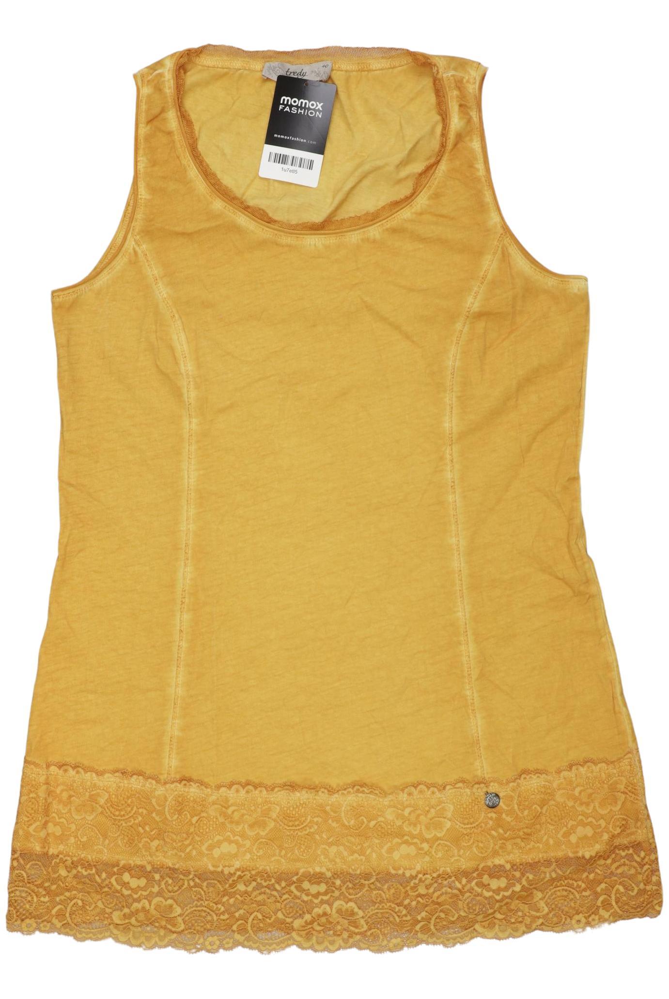 

tredy Damen Top, gelb, Gr. 40
