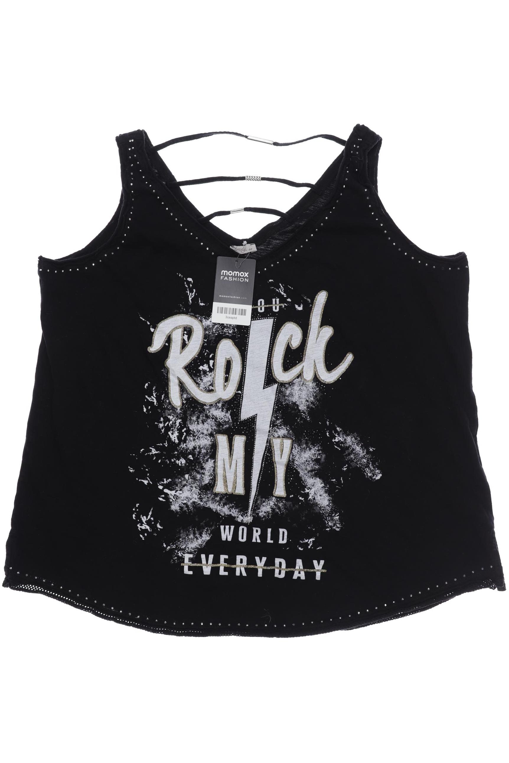 

tredy Damen Top, schwarz, Gr. 48