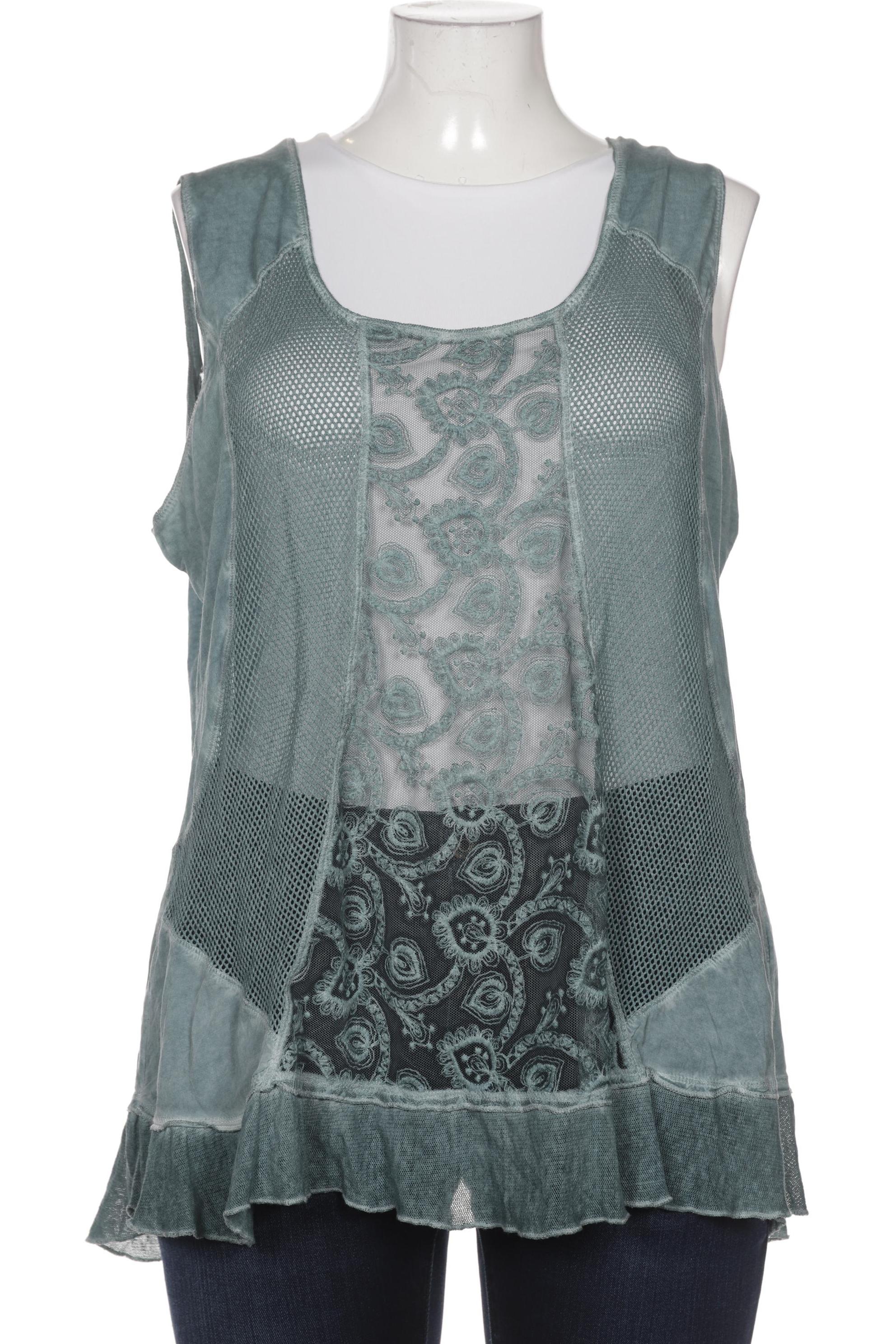 

tredy Damen Top, türkis, Gr. 48