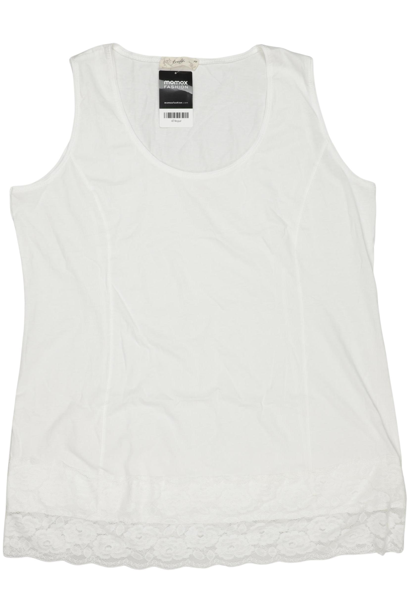 

tredy Damen Top, weiß, Gr. 48