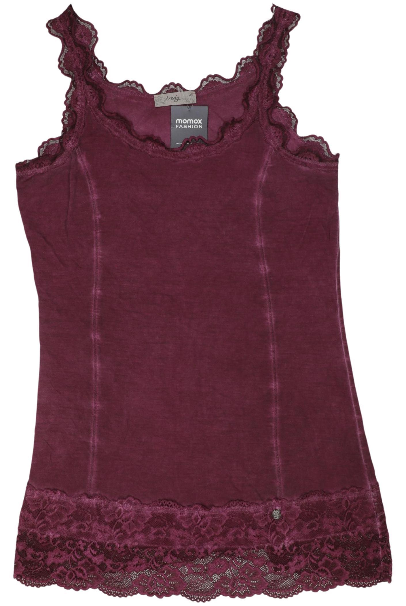 

tredy Damen Top, bordeaux, Gr. 40