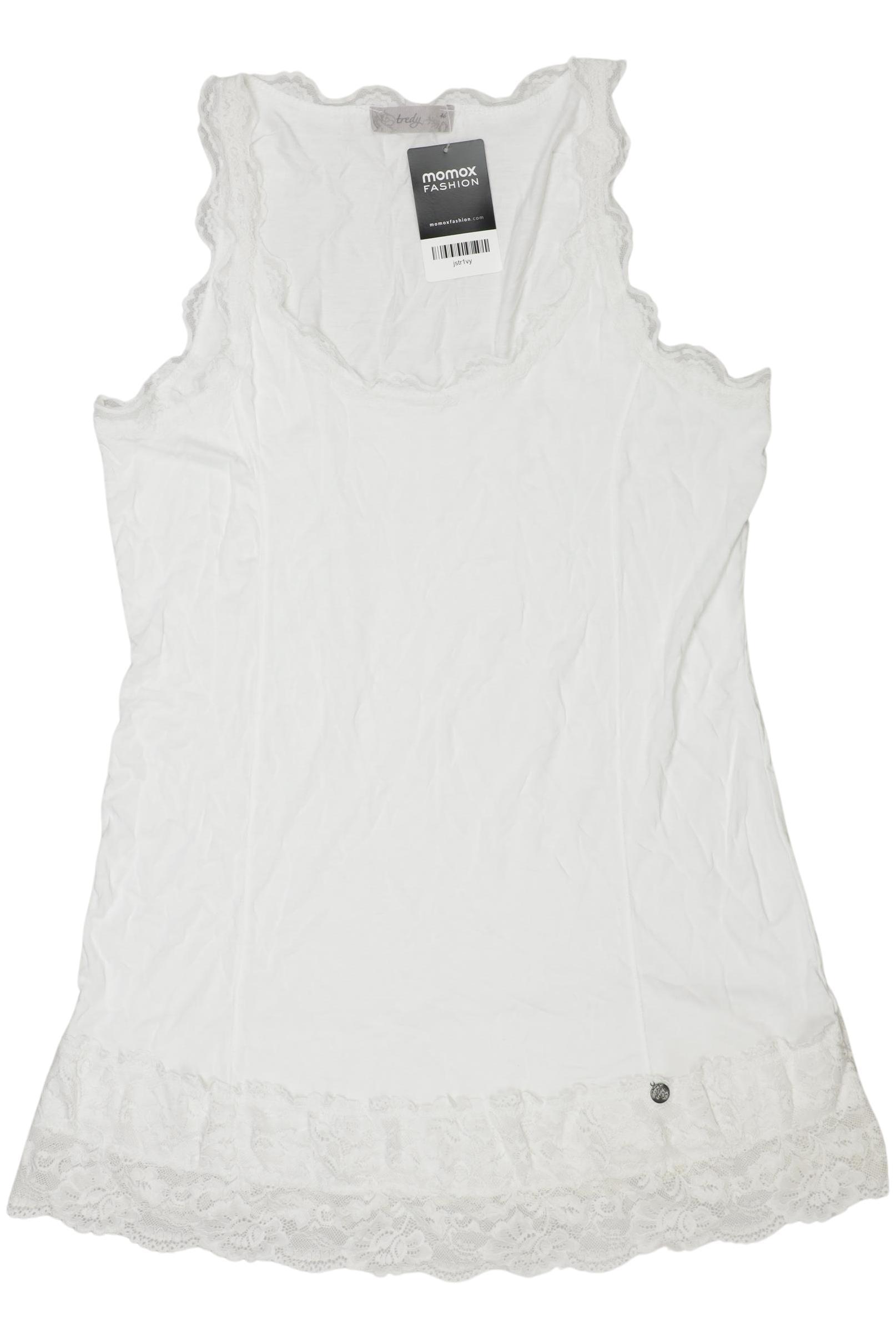 

tredy Damen Top, weiß, Gr. 46