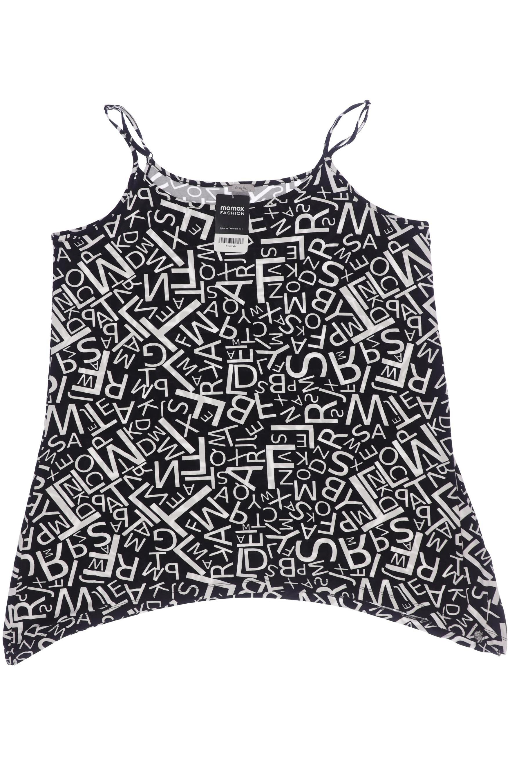 

tredy Damen Top, schwarz, Gr. 48