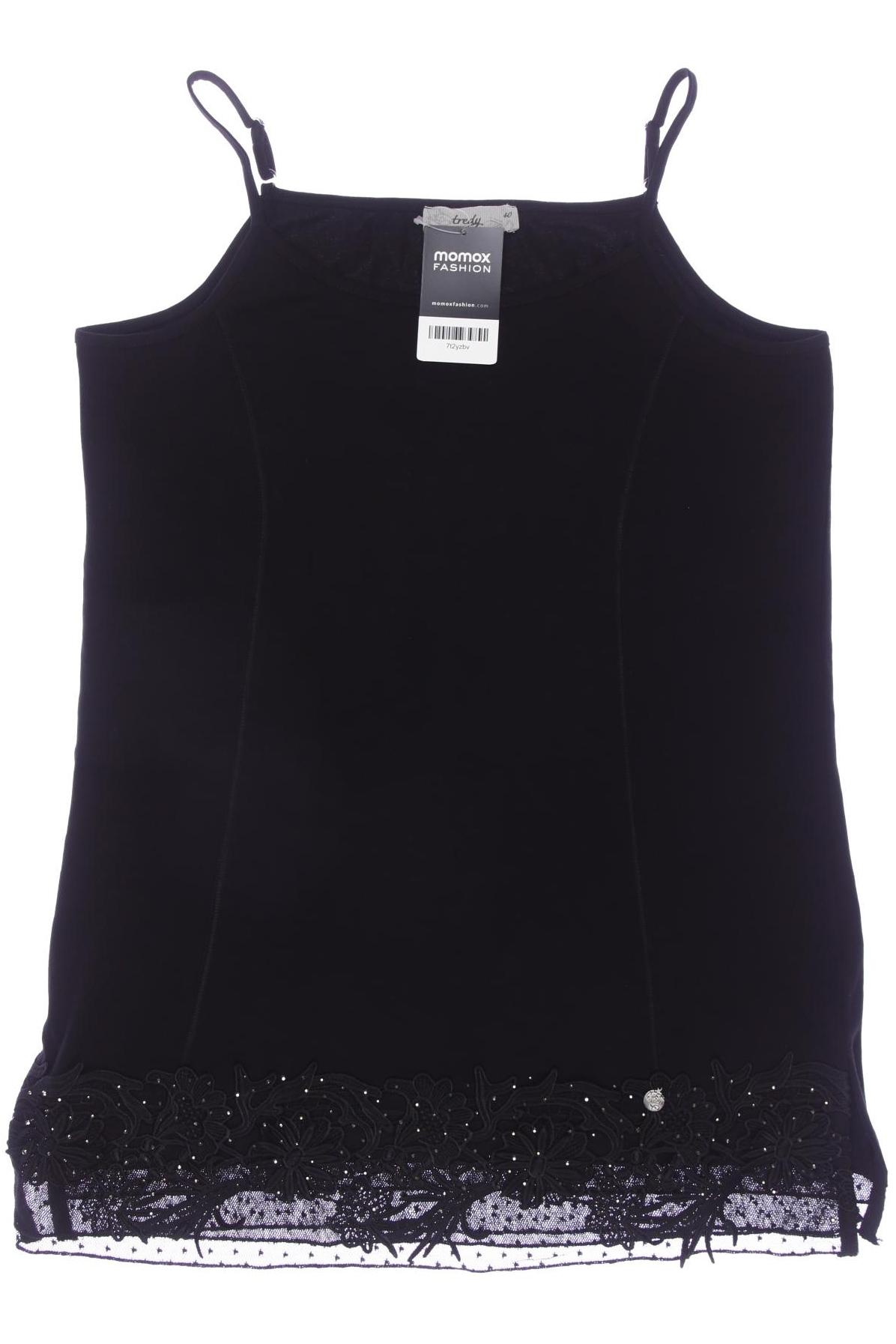 

tredy Damen Top, schwarz, Gr. 40