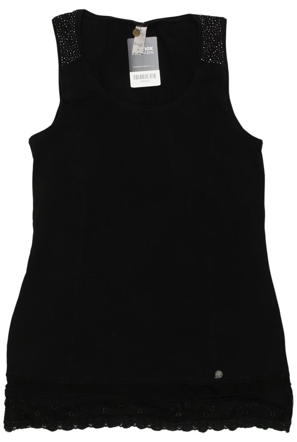 

tredy Damen Top, schwarz, Gr. 38