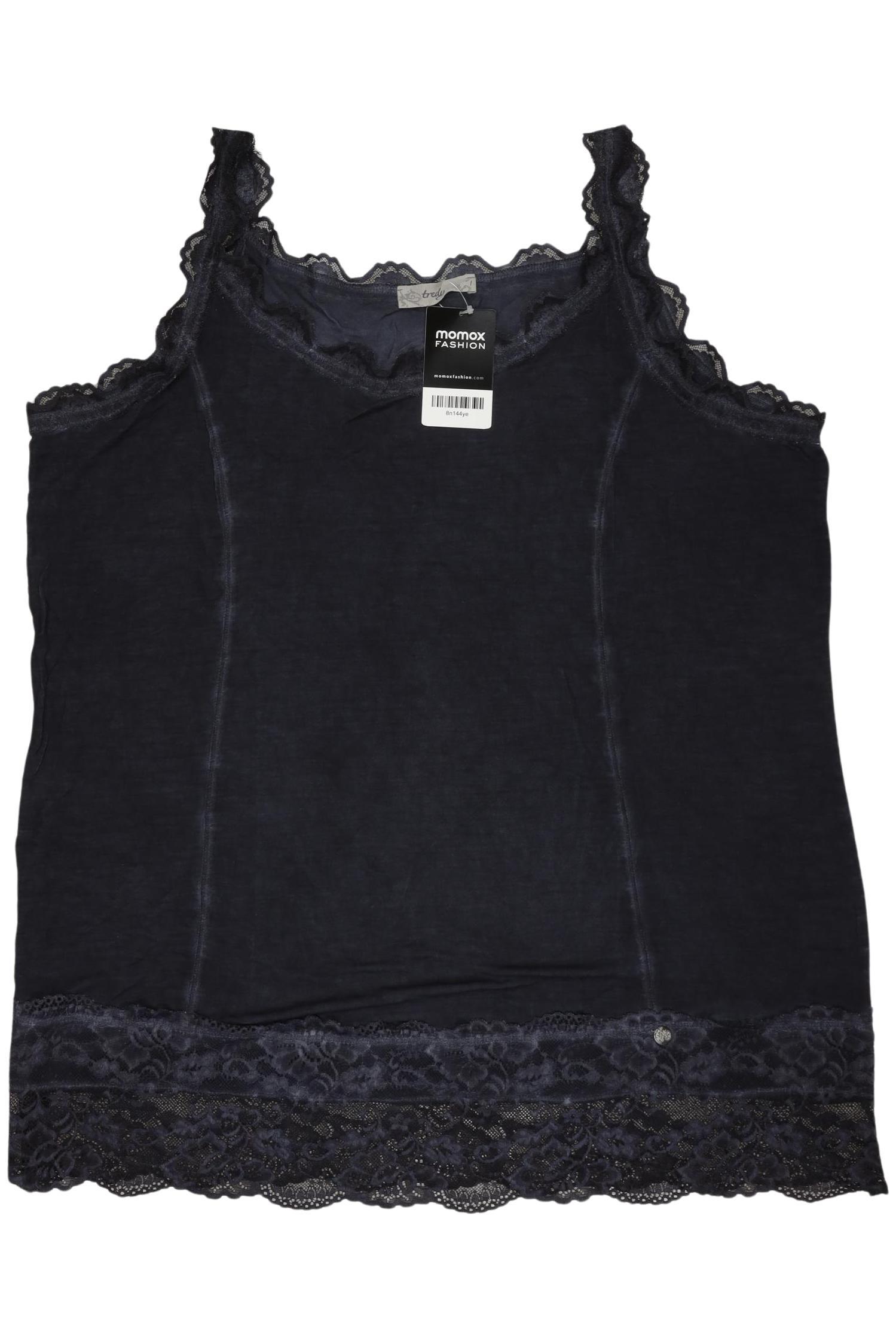 

tredy Damen Top, marineblau, Gr. 48