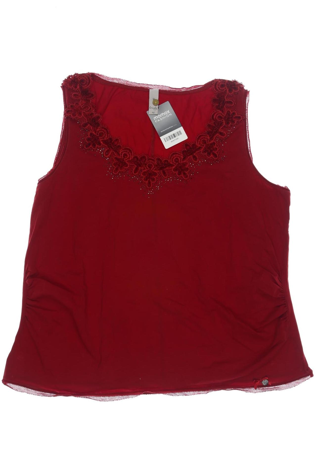 

tredy Damen Top, rot, Gr. 46
