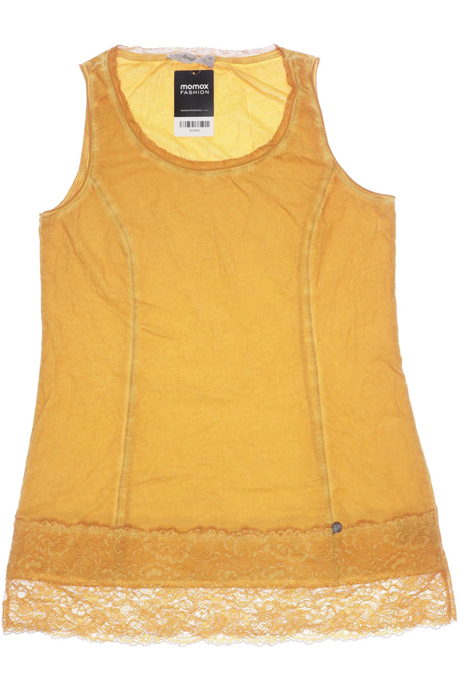 

tredy Damen Top, gelb, Gr. 40