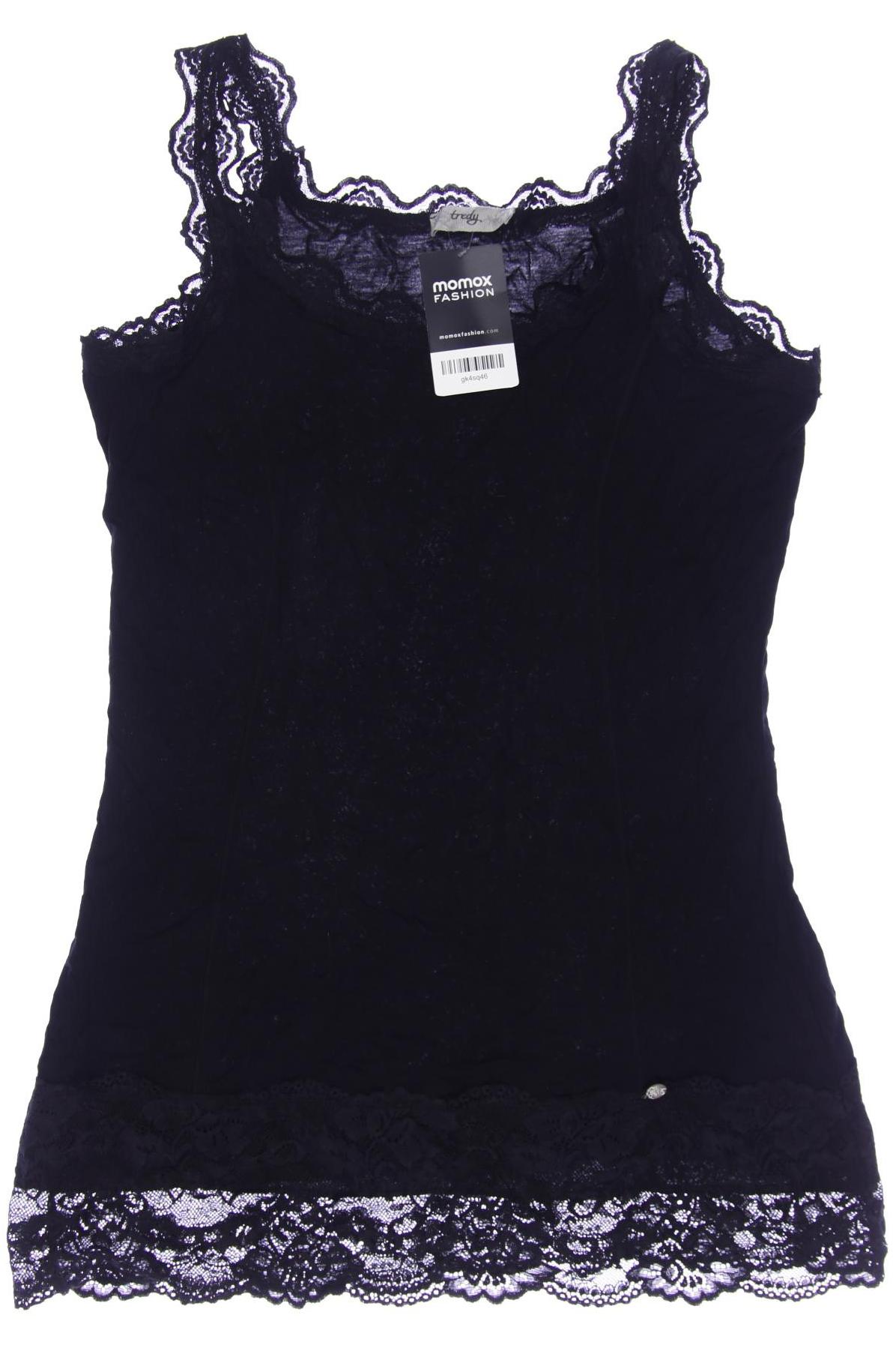 

tredy Damen Top, schwarz, Gr. 40