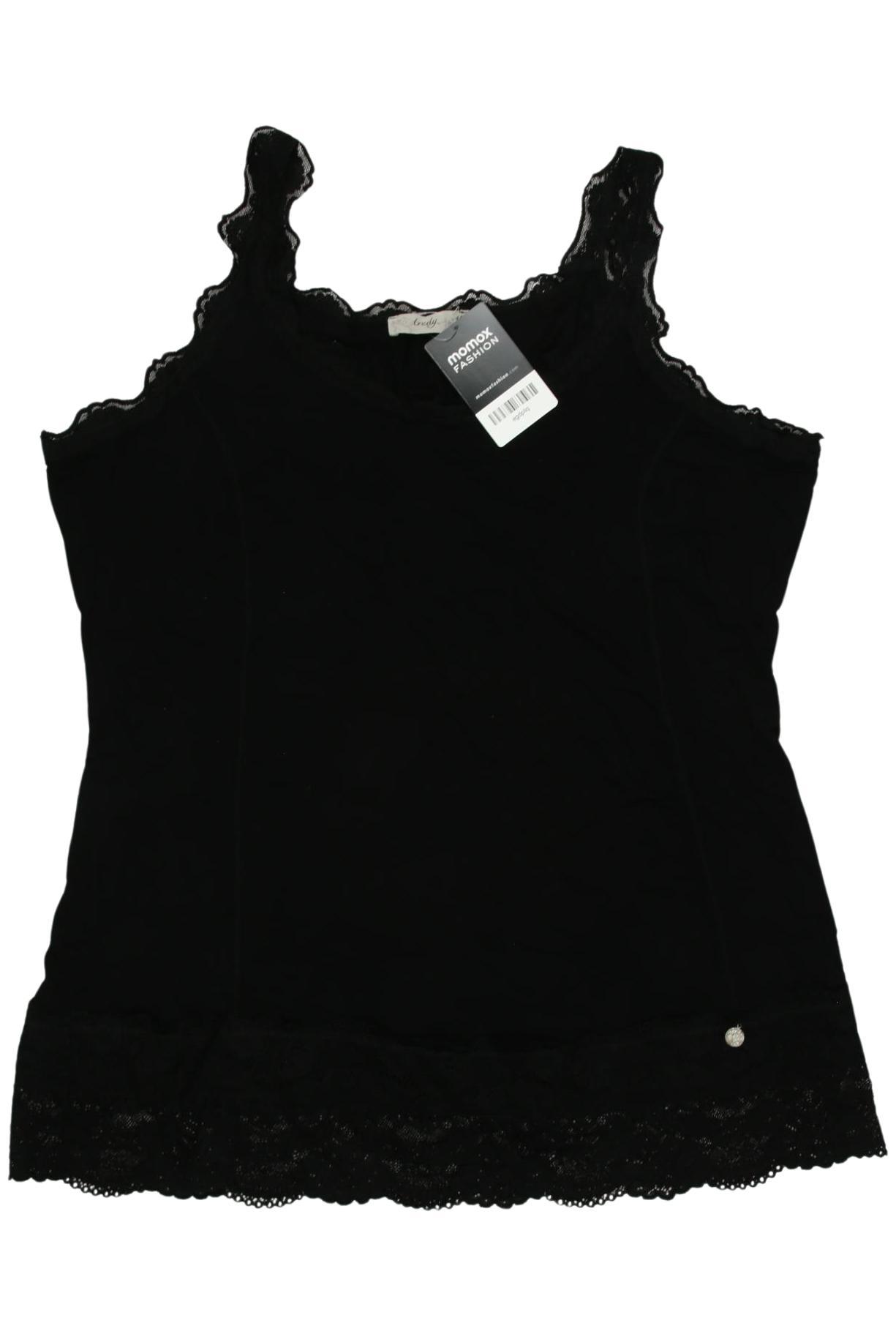 

tredy Damen Top, schwarz, Gr. 48