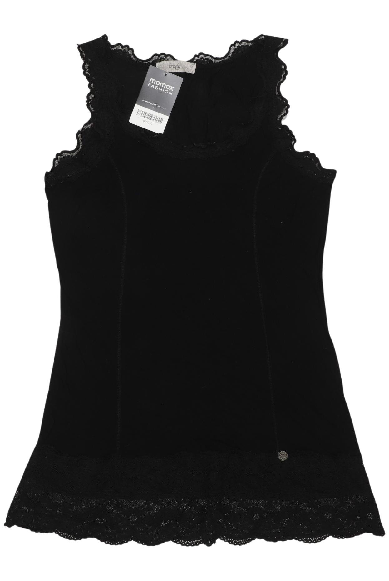

tredy Damen Top, schwarz, Gr. 38