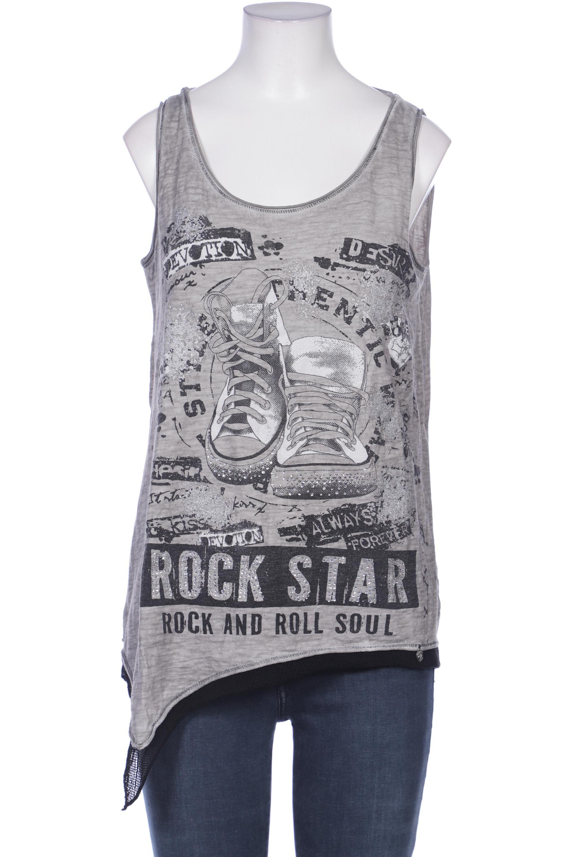 

tredy Damen Top, grau, Gr. 38