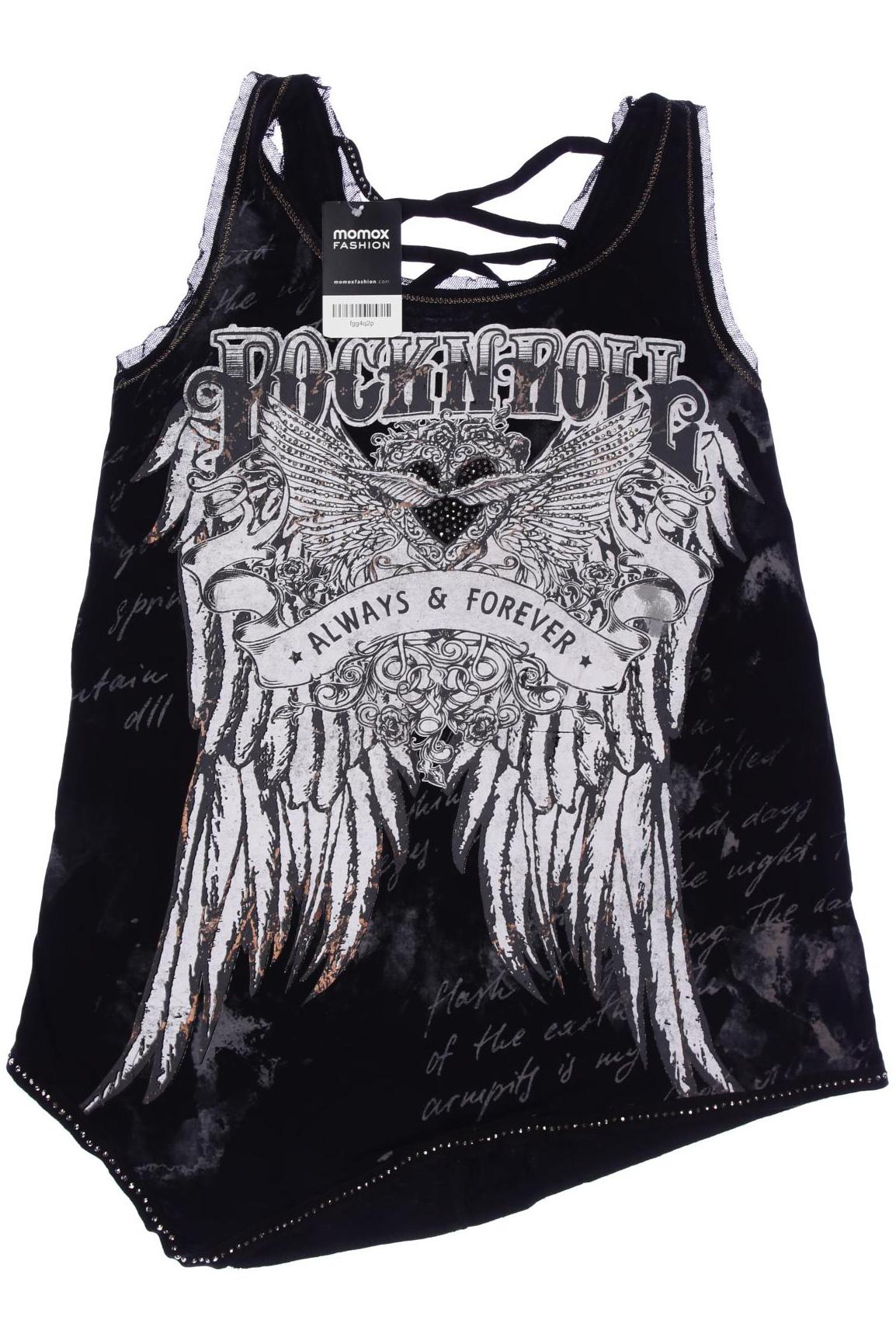 

tredy Damen Top, schwarz, Gr. 38