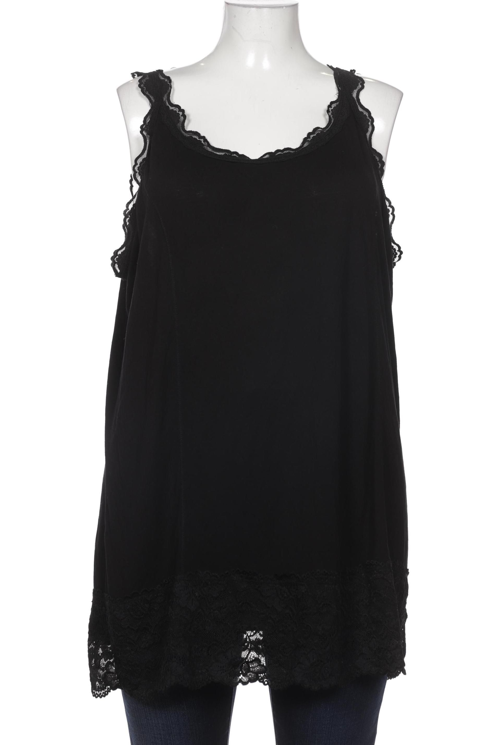 

tredy Damen Top, schwarz, Gr. 48