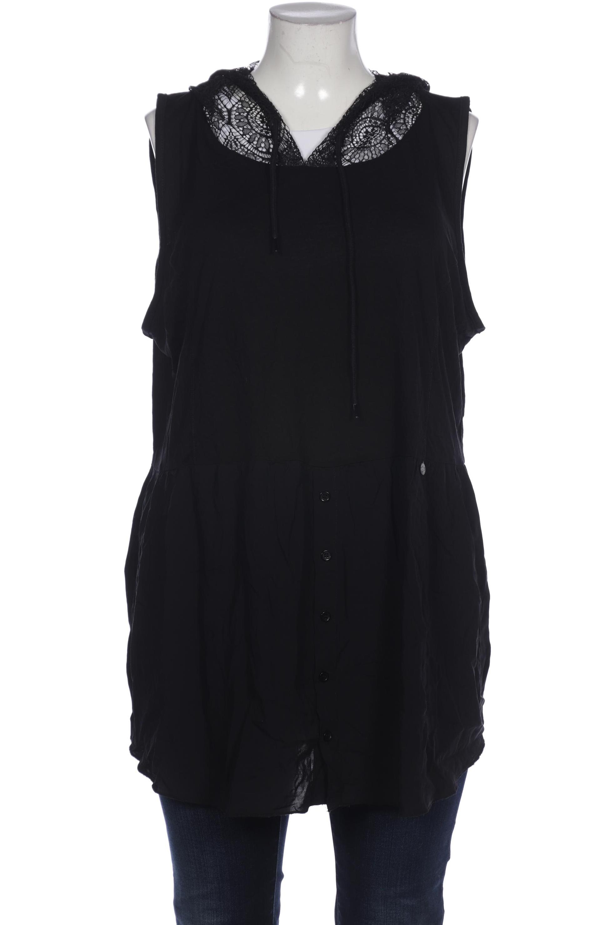 

tredy Damen Top, schwarz, Gr. 52