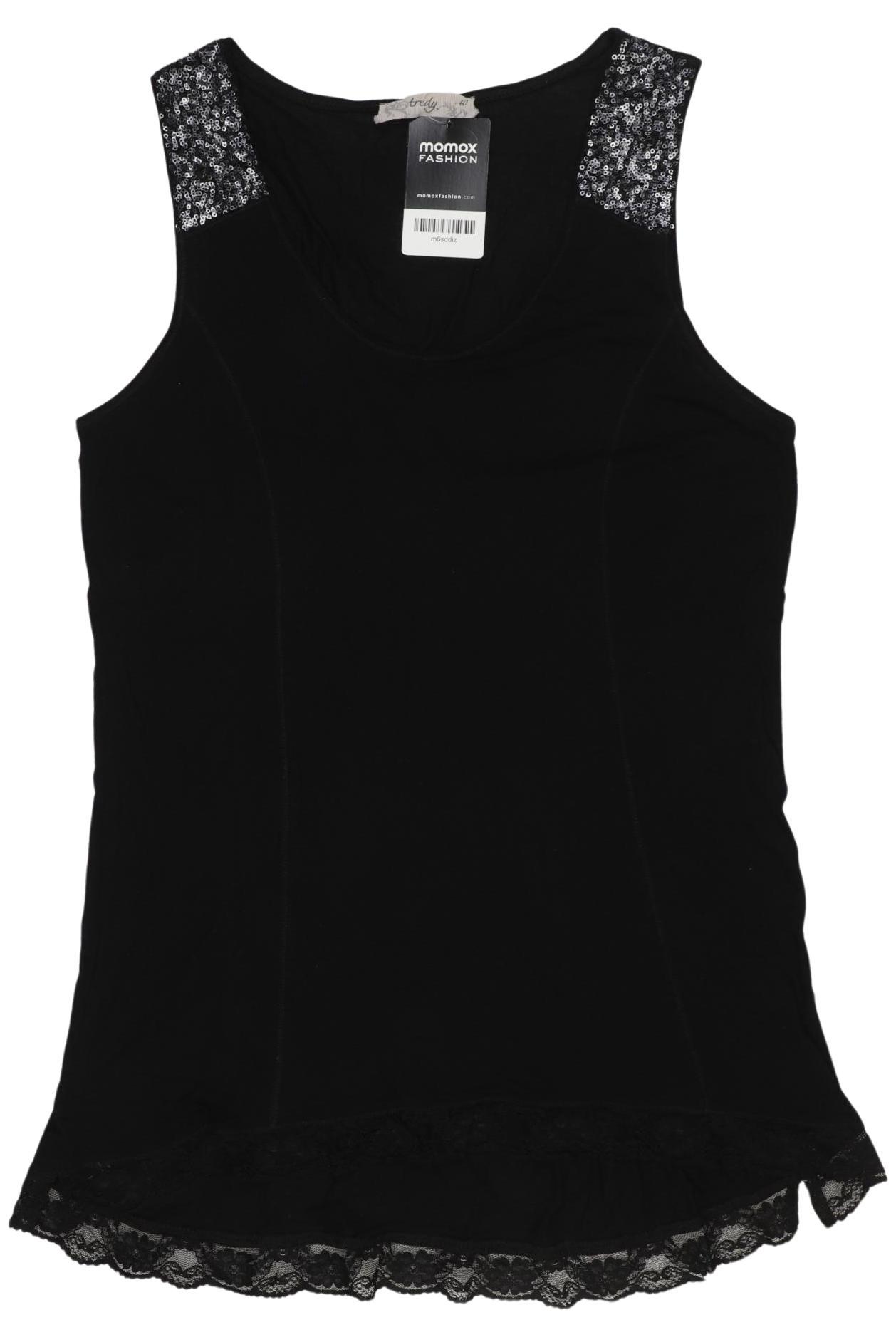 

tredy Damen Top, schwarz, Gr. 40