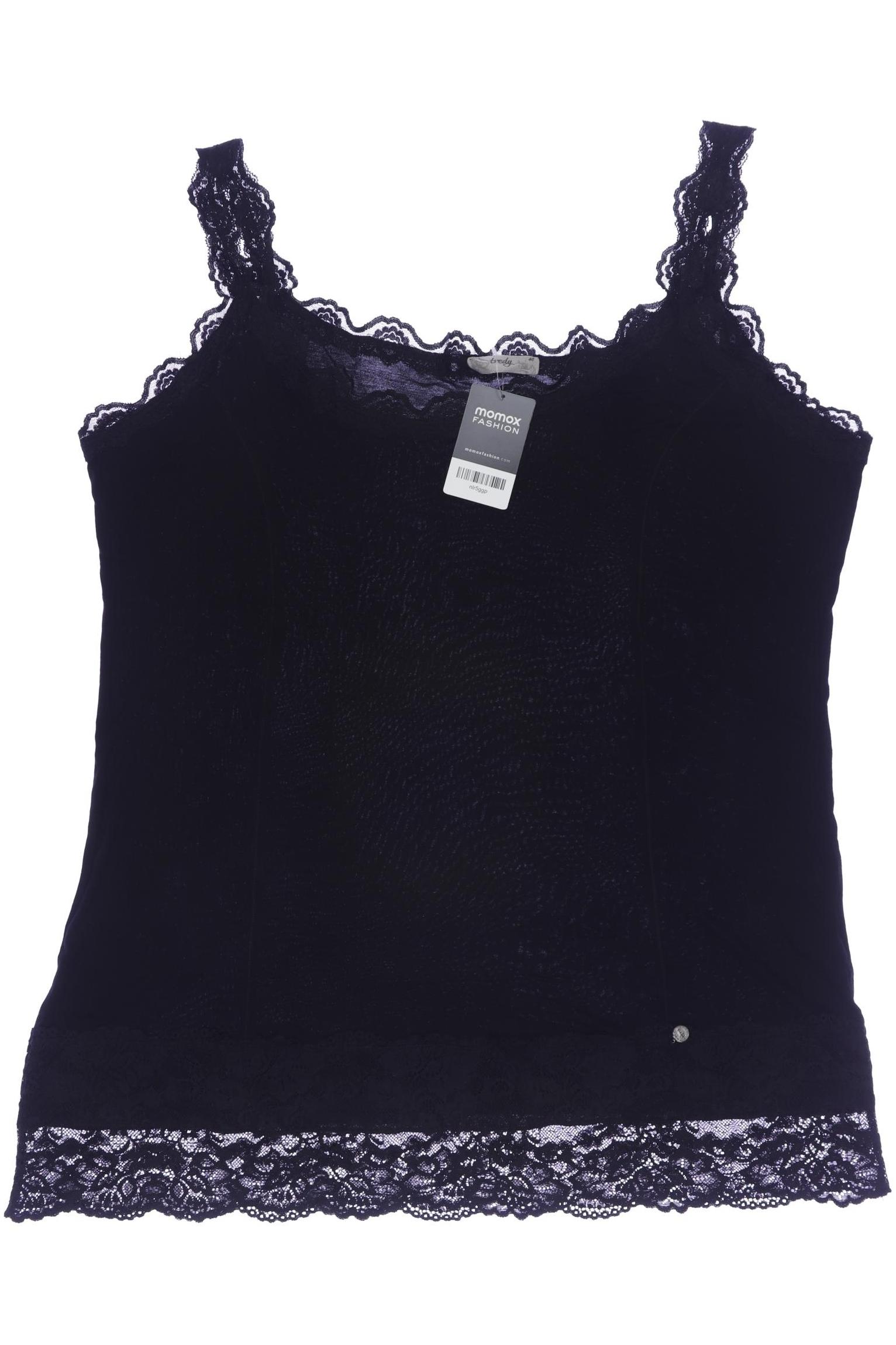 

tredy Damen Top, schwarz, Gr. 48