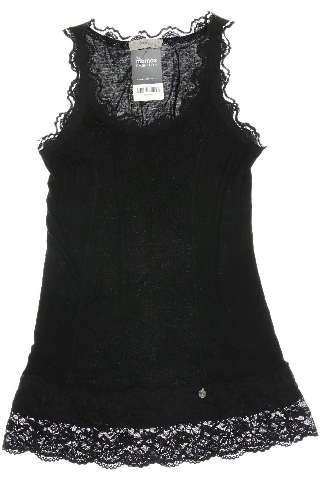 

tredy Damen Top, schwarz, Gr. 38