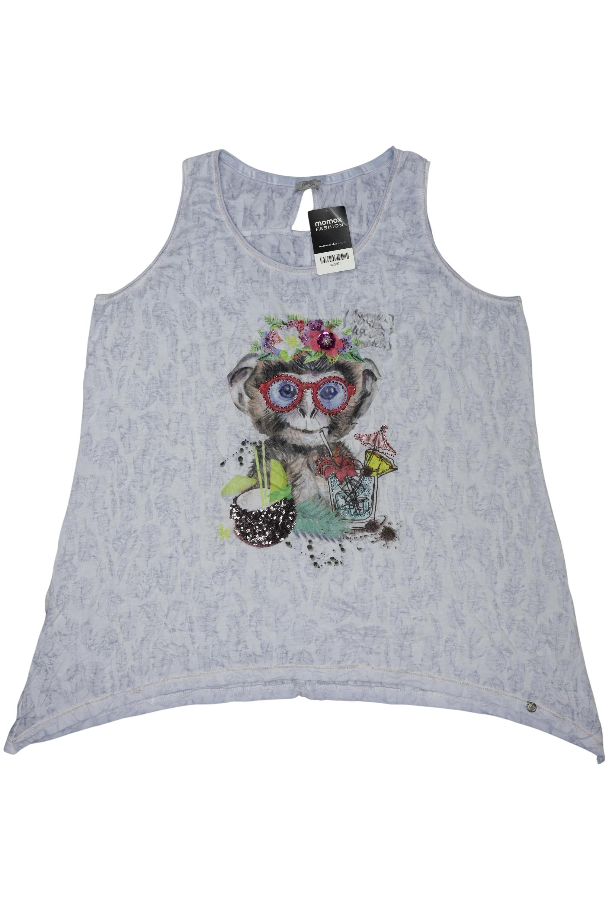 

tredy Damen Top, hellblau, Gr. 48