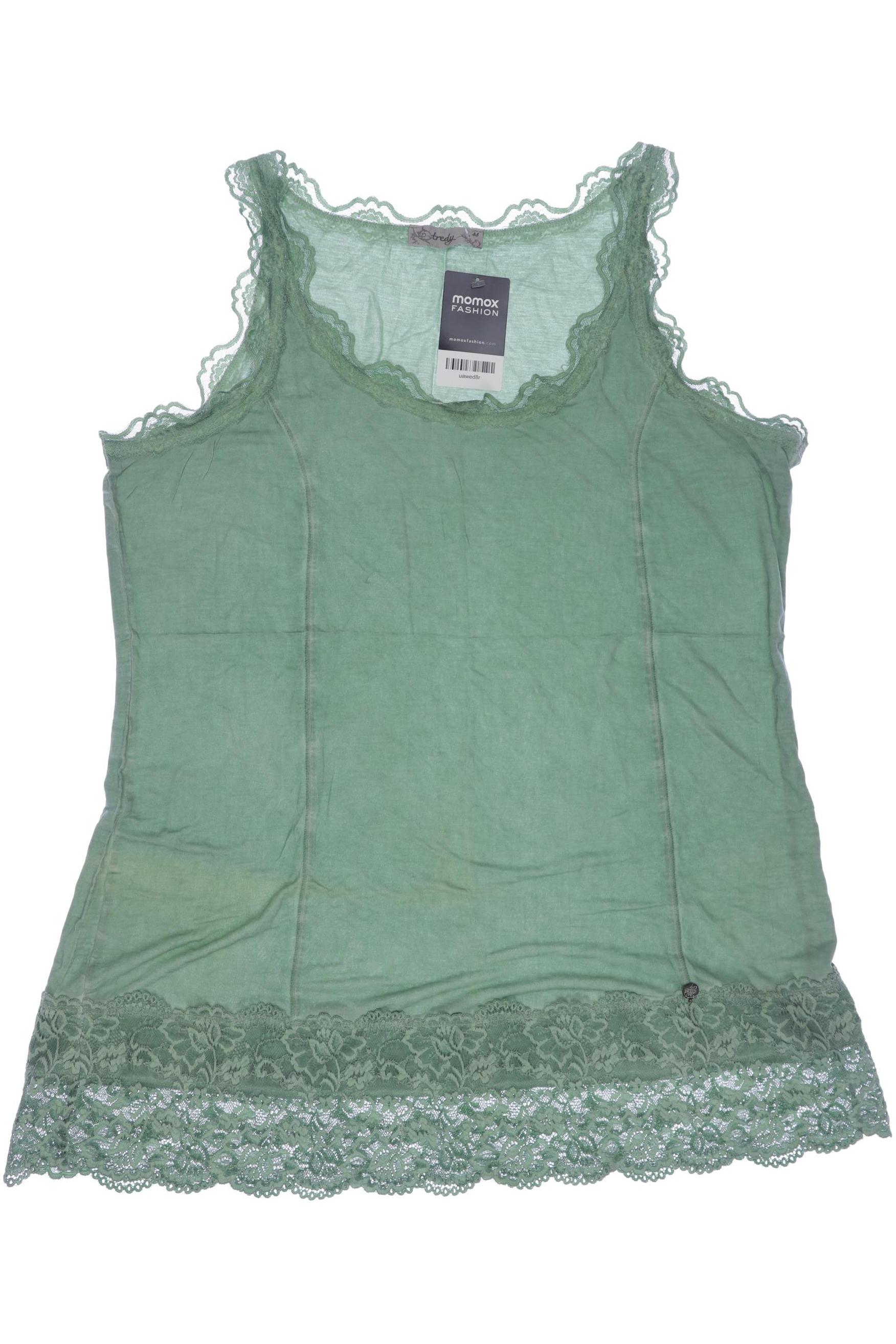 

tredy Damen Top, grün, Gr. 48