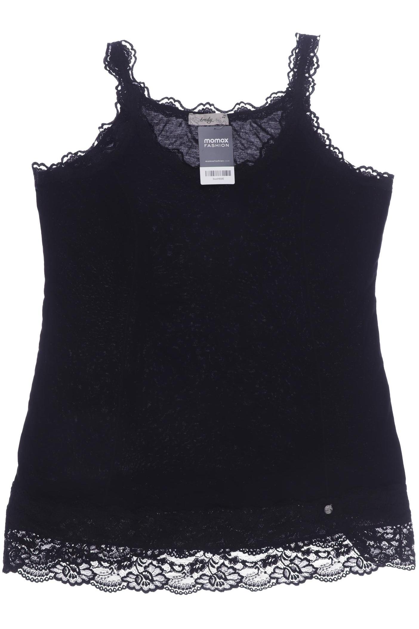 

tredy Damen Top, schwarz