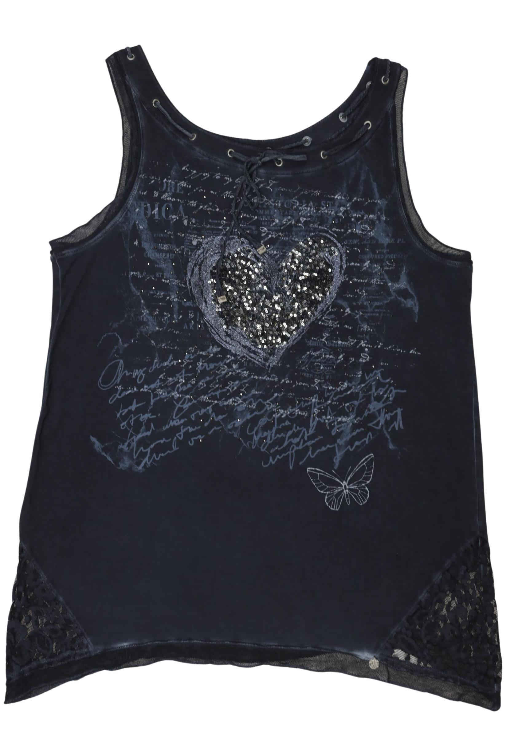

tredy Damen Top, marineblau, Gr. 42