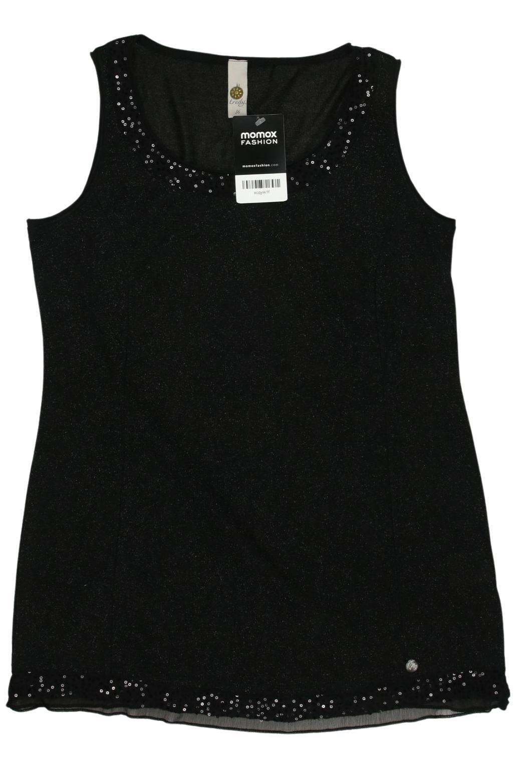 

tredy Damen Top, schwarz, Gr. 36