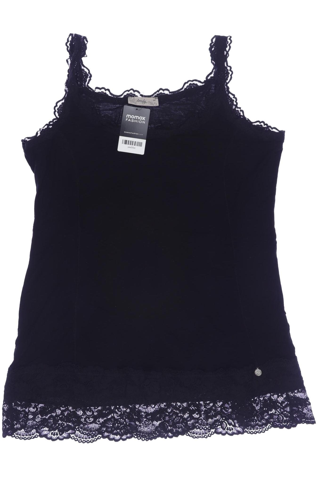 

tredy Damen Top, schwarz, Gr. 44