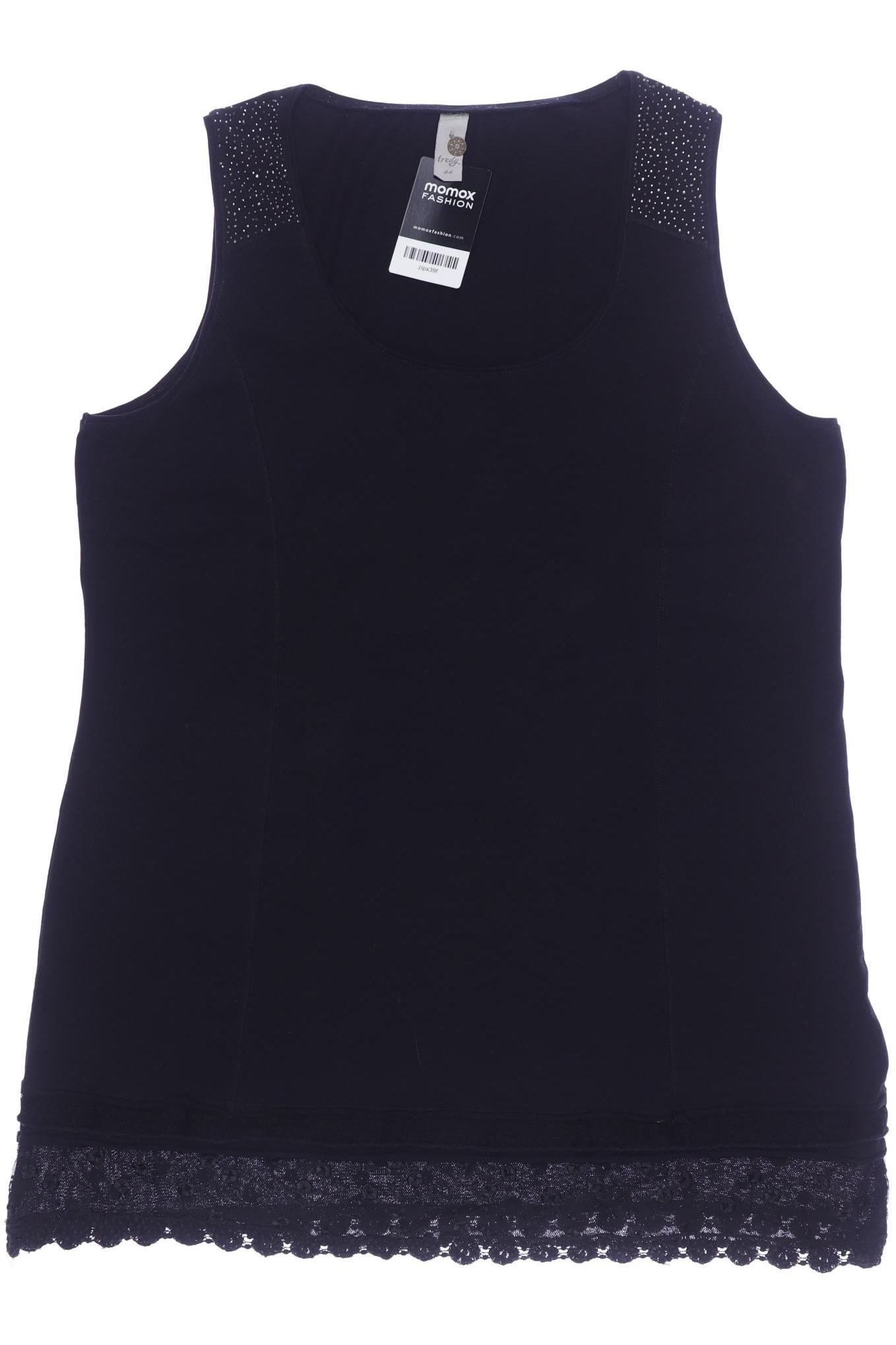 

tredy Damen Top, schwarz, Gr. 44