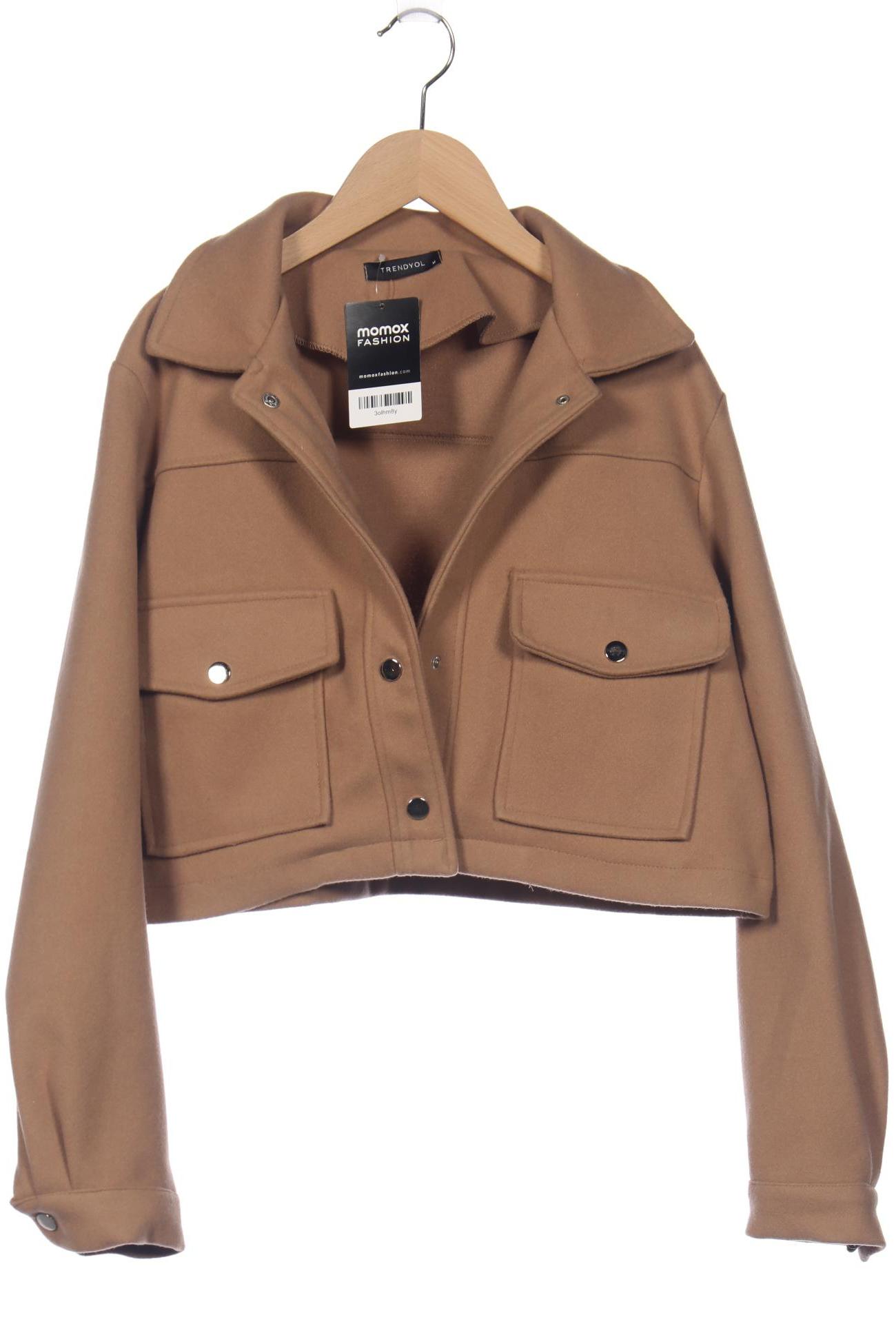 

Trendyol Damen Jacke, beige, Gr. 38