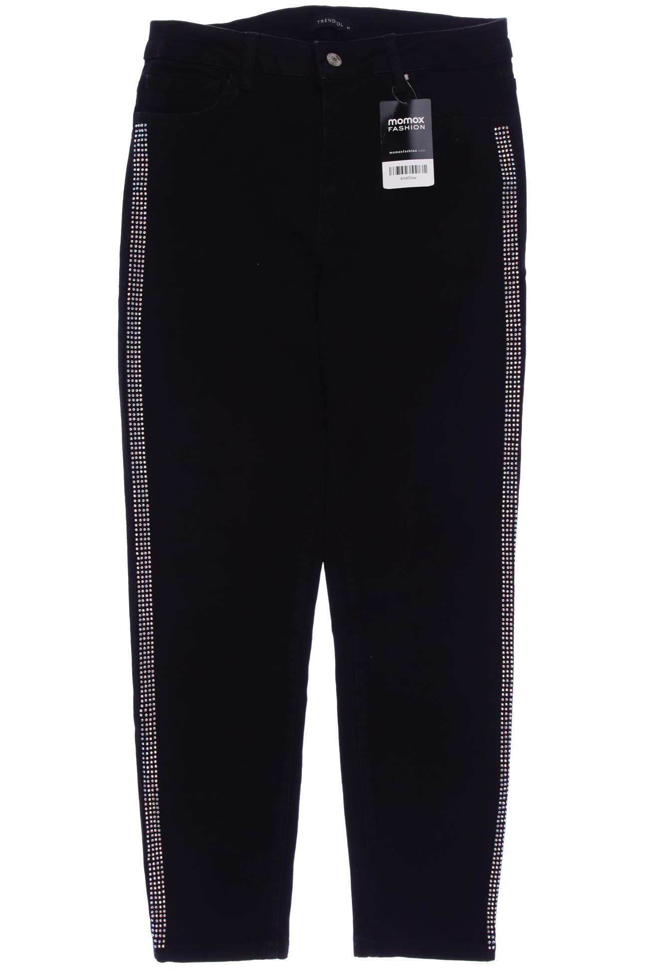 

Trendyol Damen Jeans, schwarz