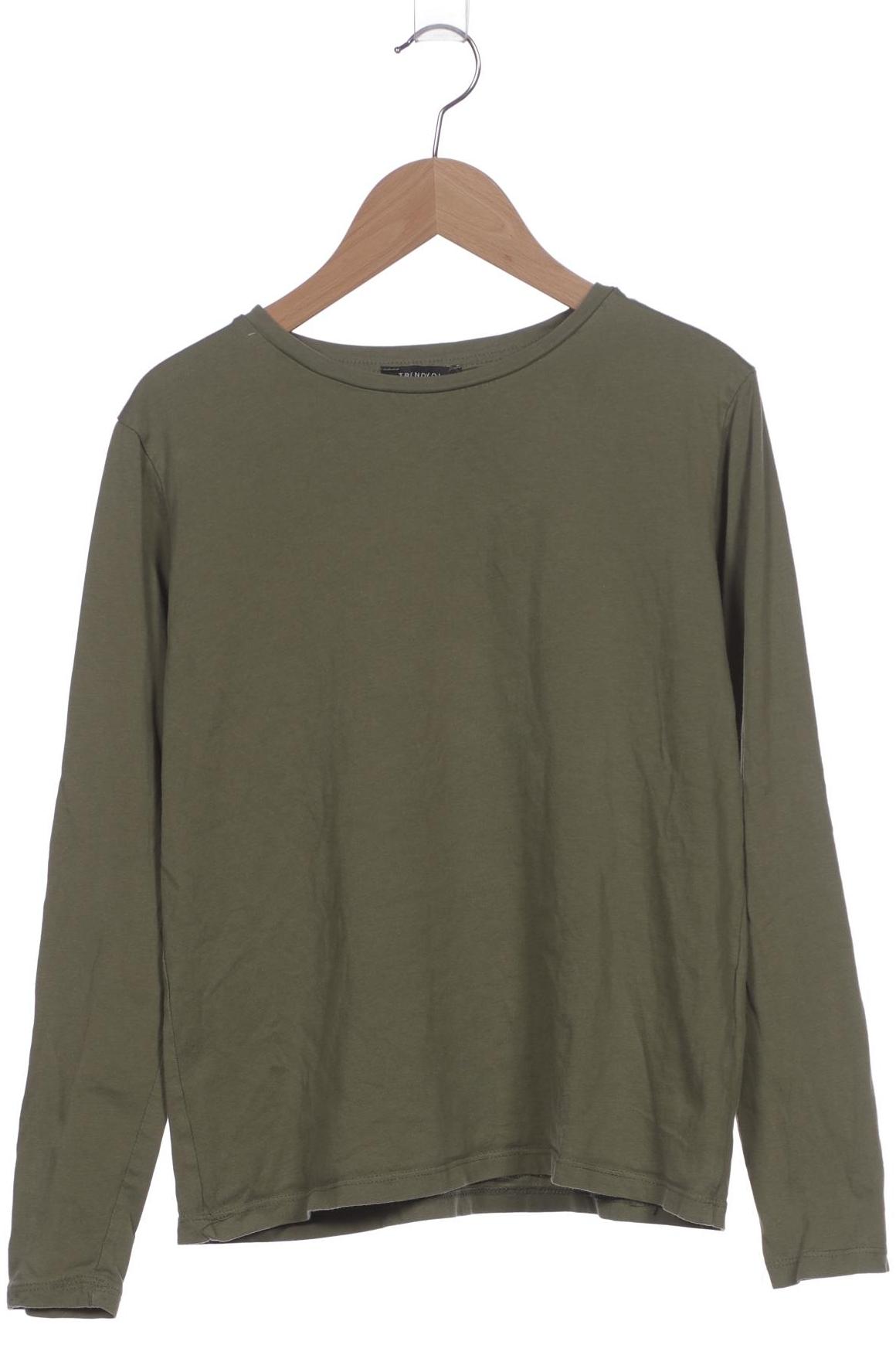 

Trendyol Damen Langarmshirt, grün, Gr. 38