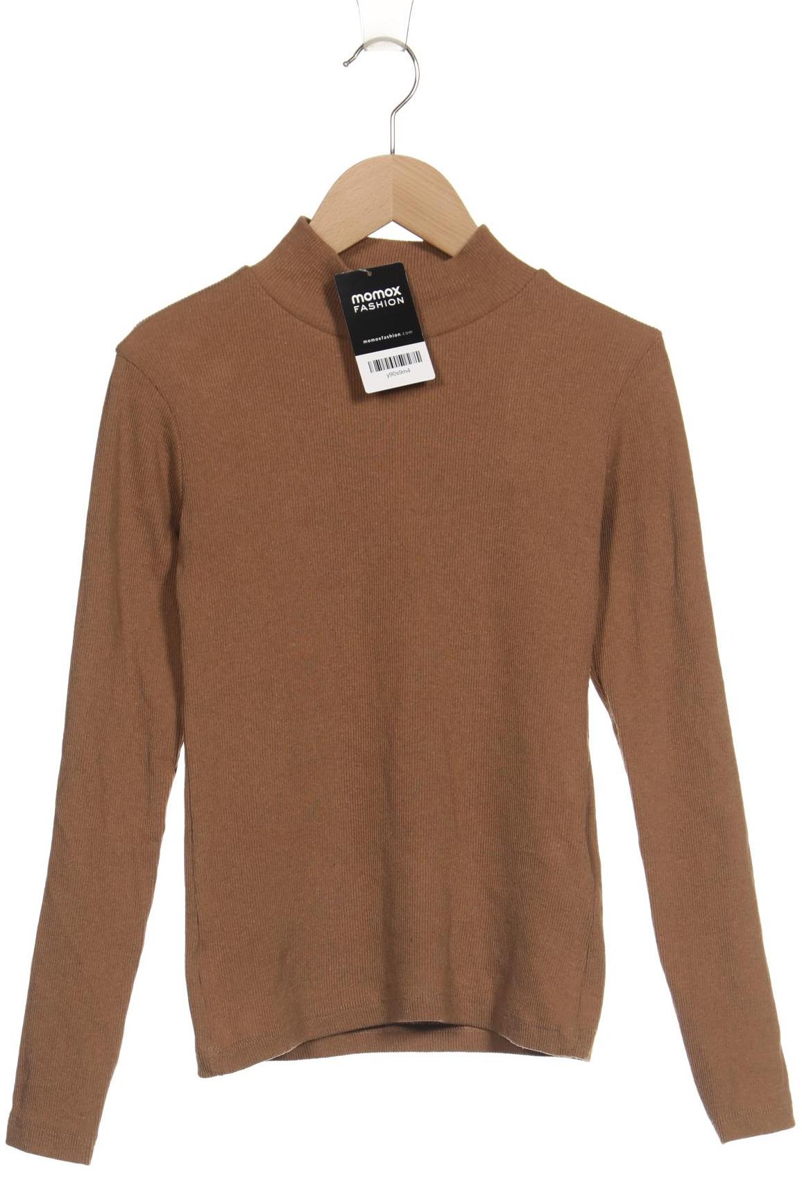 

Trendyol Damen Langarmshirt, braun, Gr. 36