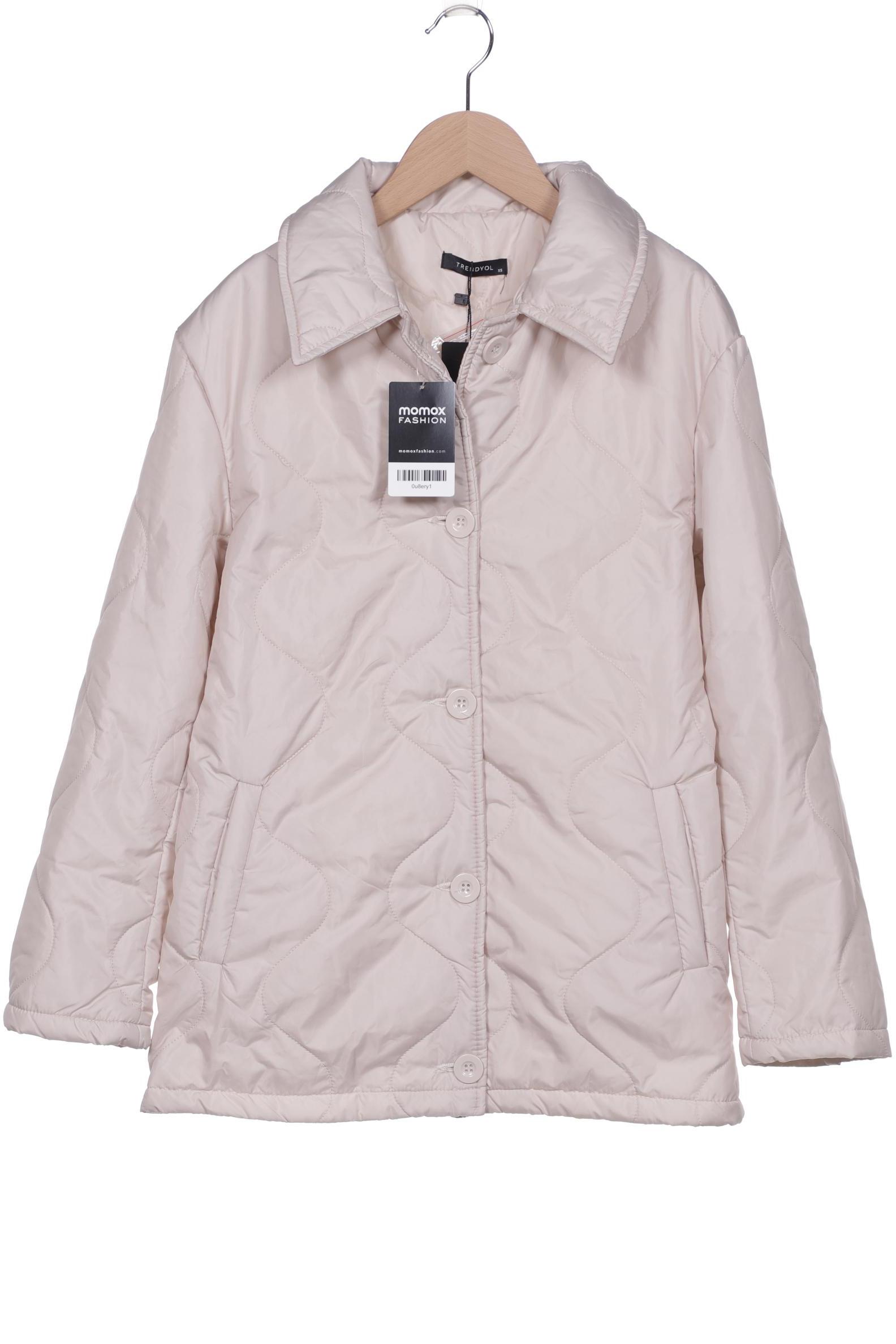 

Trendyol Damen Mantel, cremeweiß